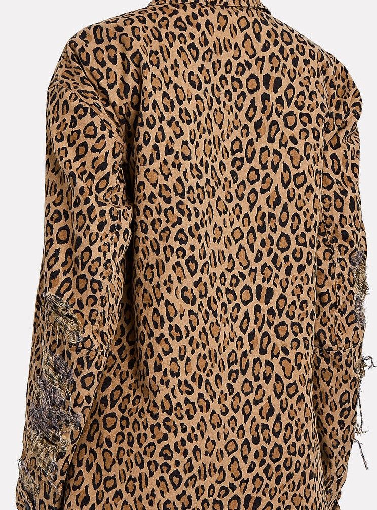 R13 r13 SHREDDED ANIMAL PRINT JACKET Size US S / EU 44-46 / 1 - 2 Thumbnail