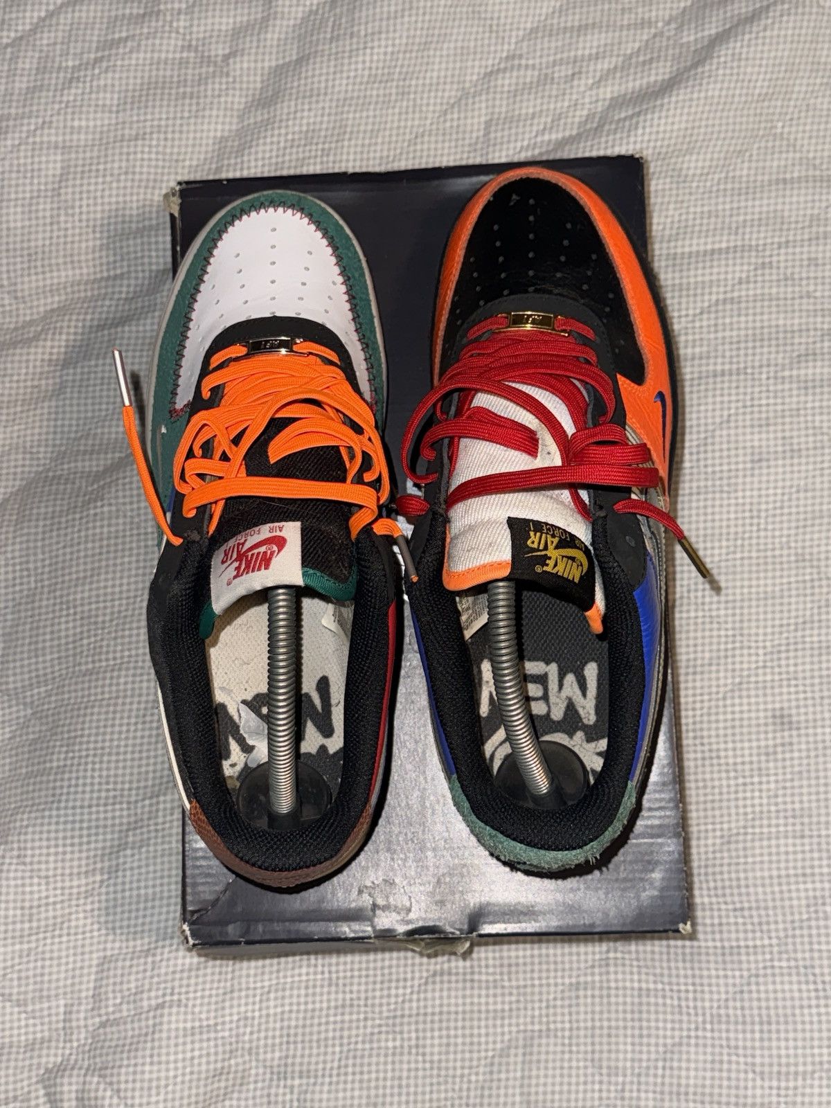 Nike Nike air force 1 ‘NYC city of athletes’ Size US 8.5 / EU 41-42 - 3 Thumbnail