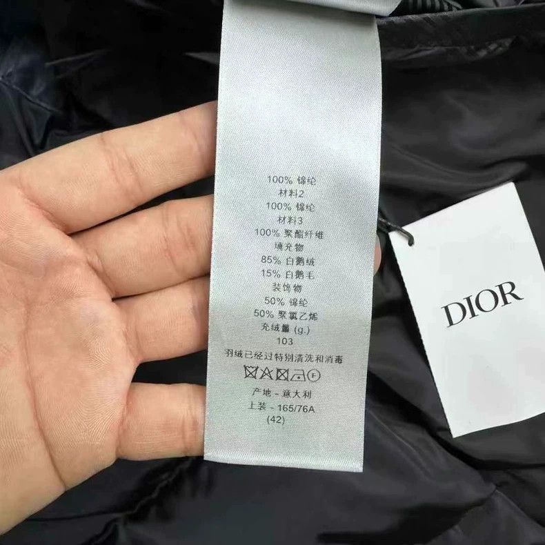 Dior Dior New black CD diamond letter full print vest 2502-Nexta Size US XS / EU 42 / 0 - 4 Thumbnail