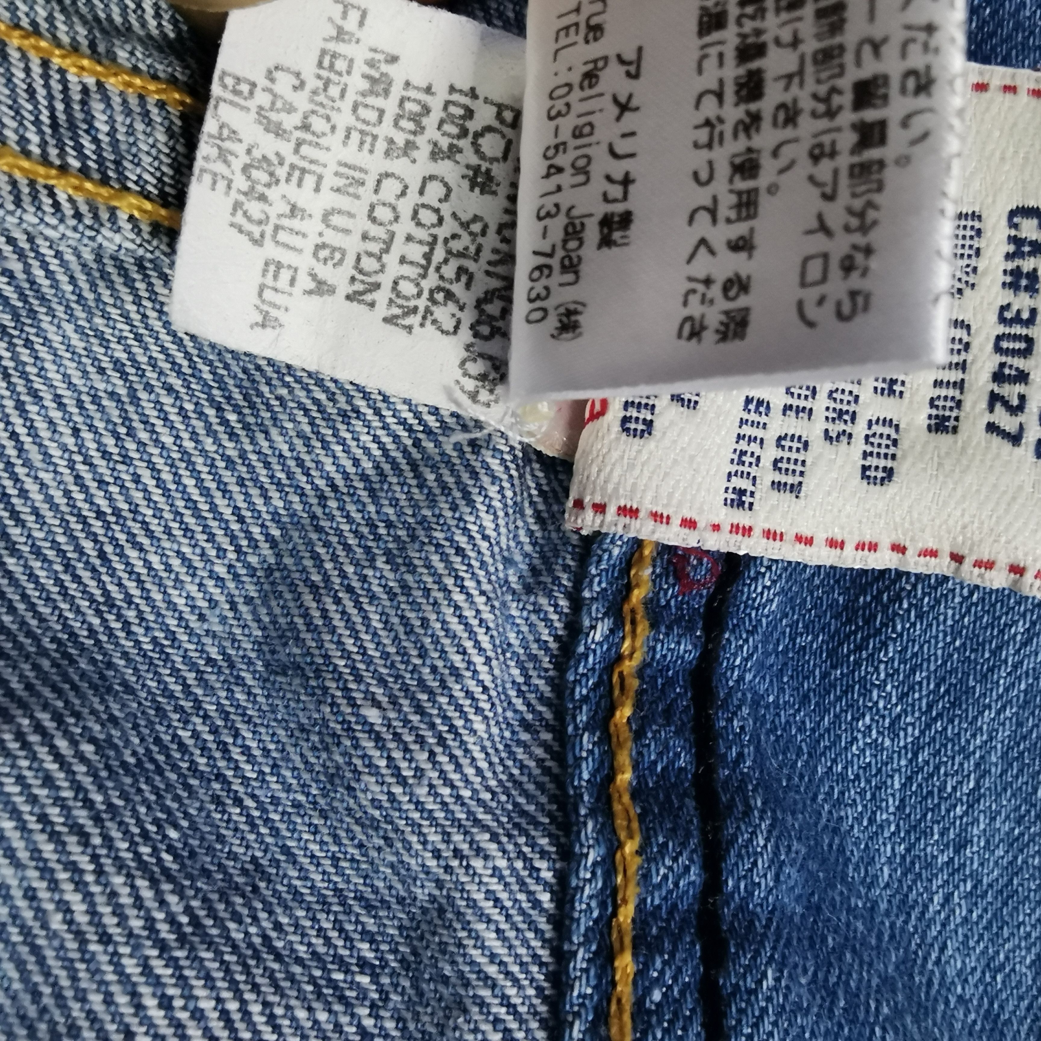 True Religion Y2k Embroidered Boro Stiching Patch Selvedge True Religion Size US 34 / EU 50 - 18 Thumbnail