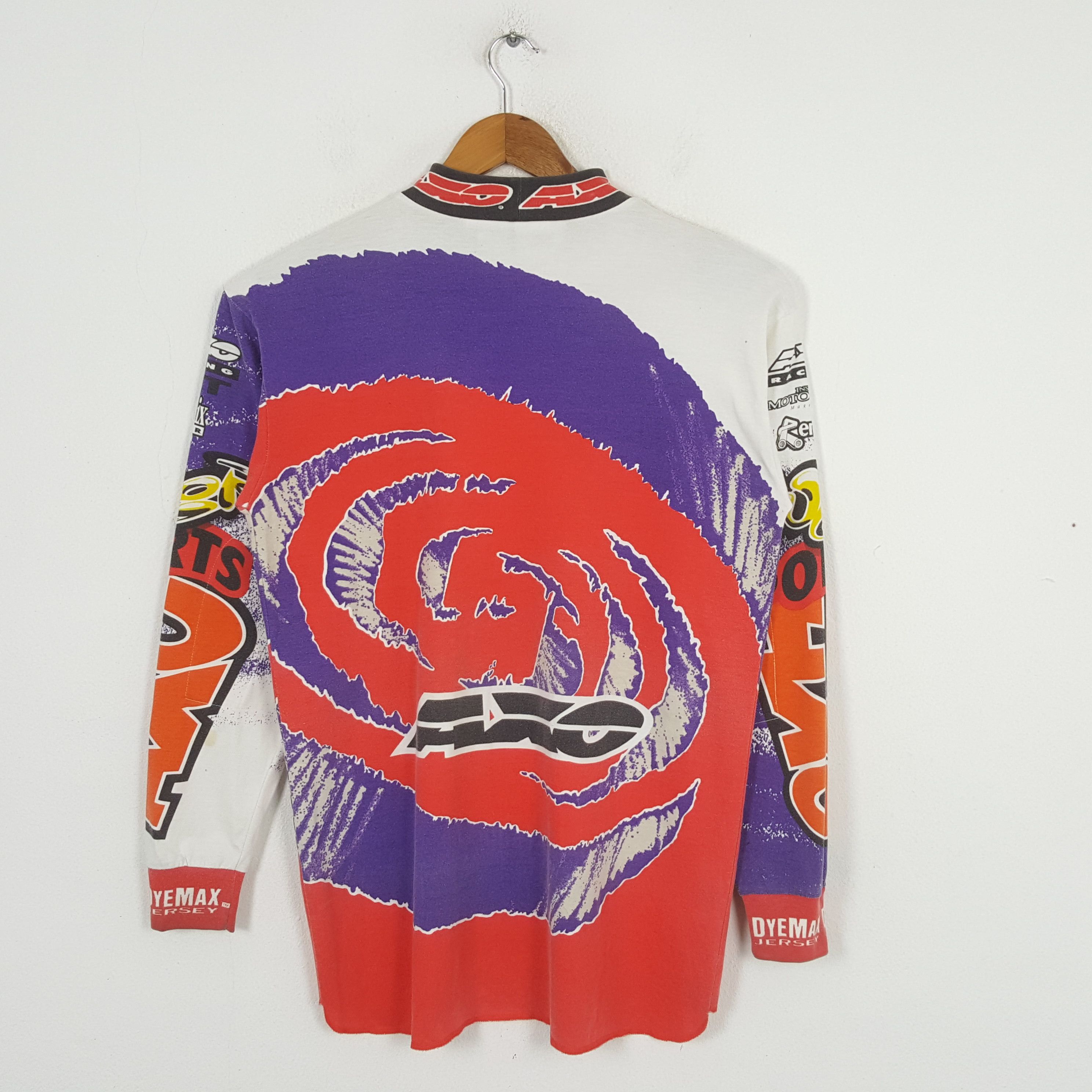 Vintage Vintage AXO Power Sports Motorsport Racing T-Shirt C276N78 Size US L / EU 52-54 / 3 - 3 Thumbnail