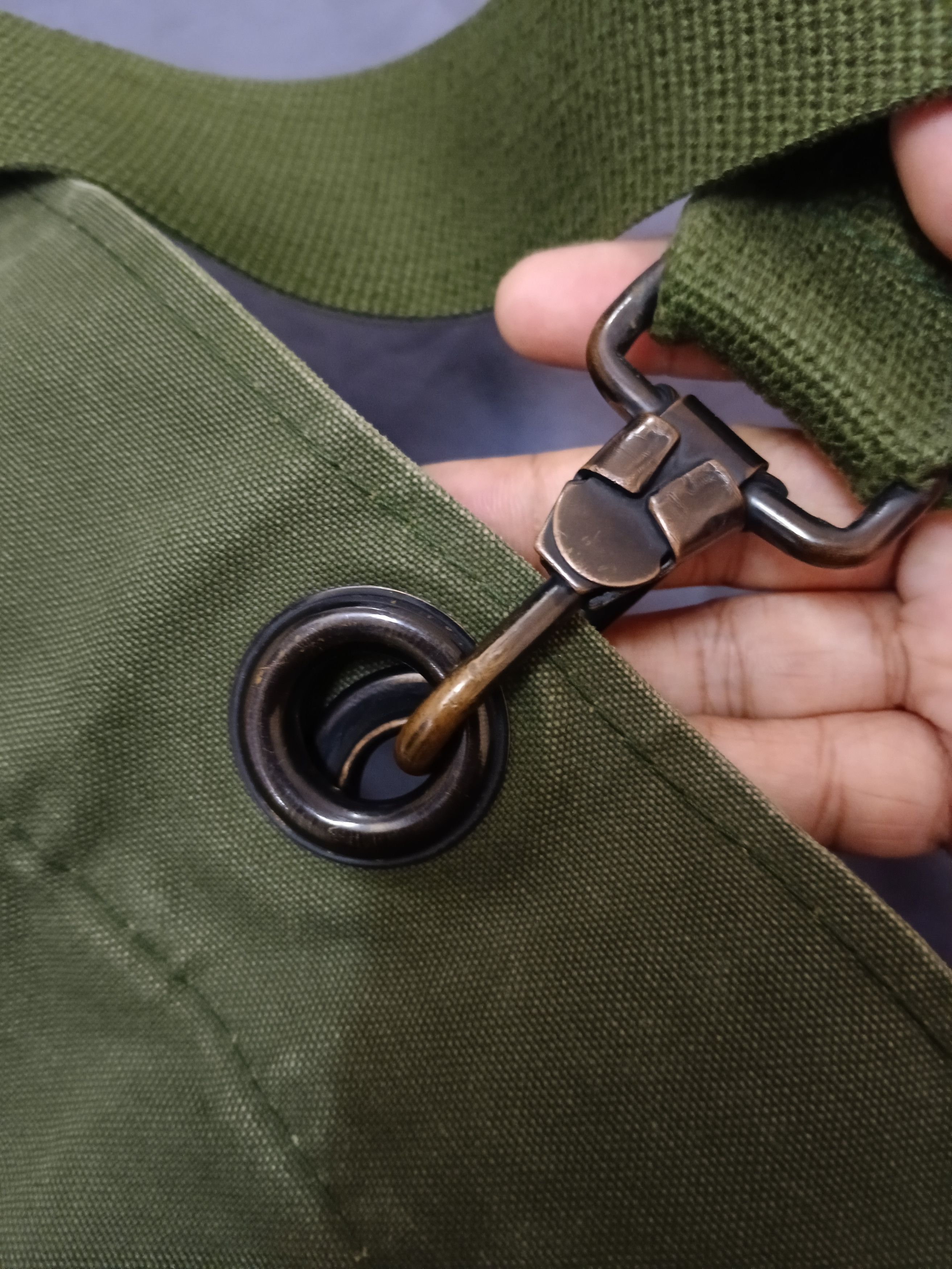 Vintage VINTAGE ARMY DUFFLE 2WAYS Size ONE SIZE - 9 Thumbnail