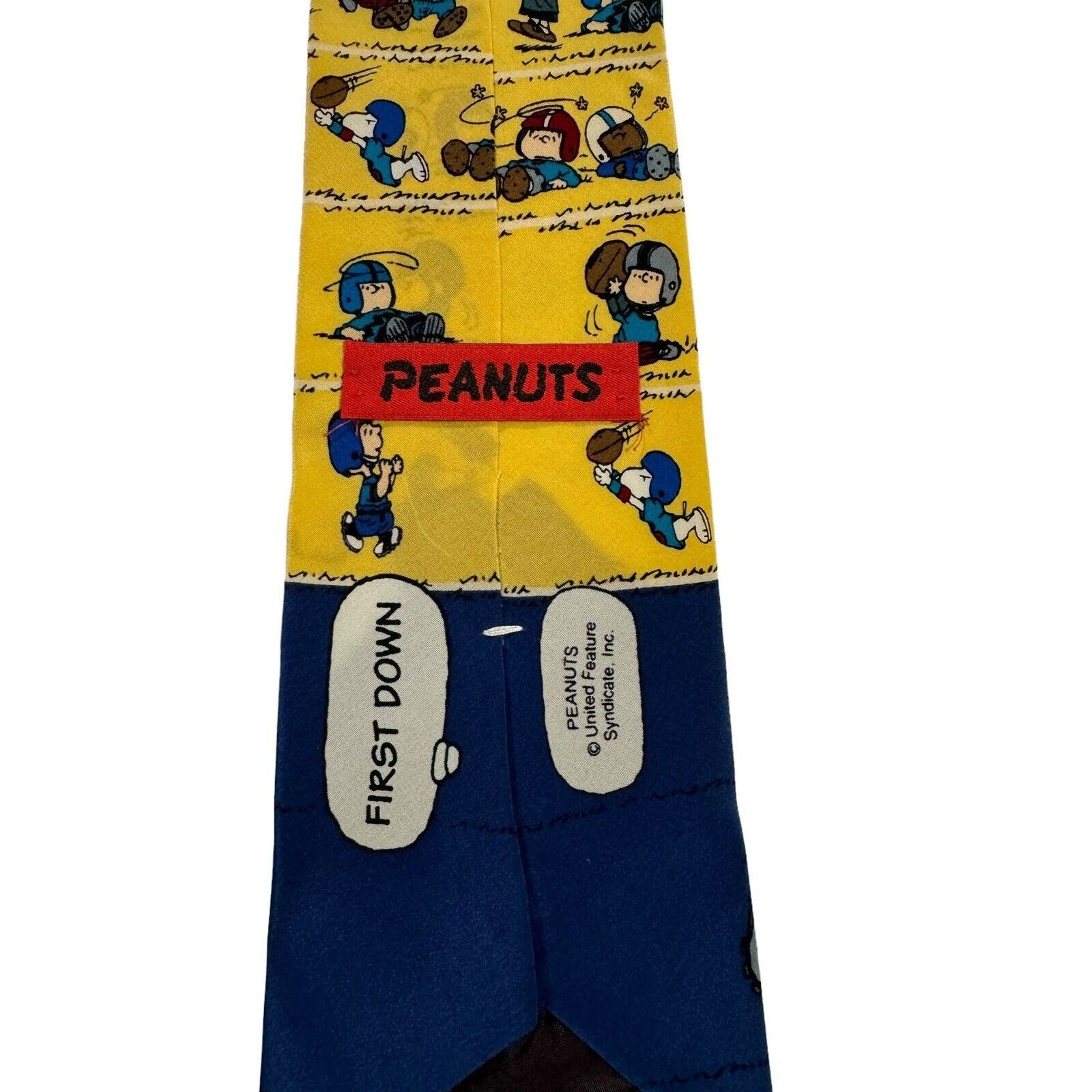 Peanuts Peanuts First Down Football Snoopy Charlie Brown Necktie Size ONE SIZE - 4 Thumbnail