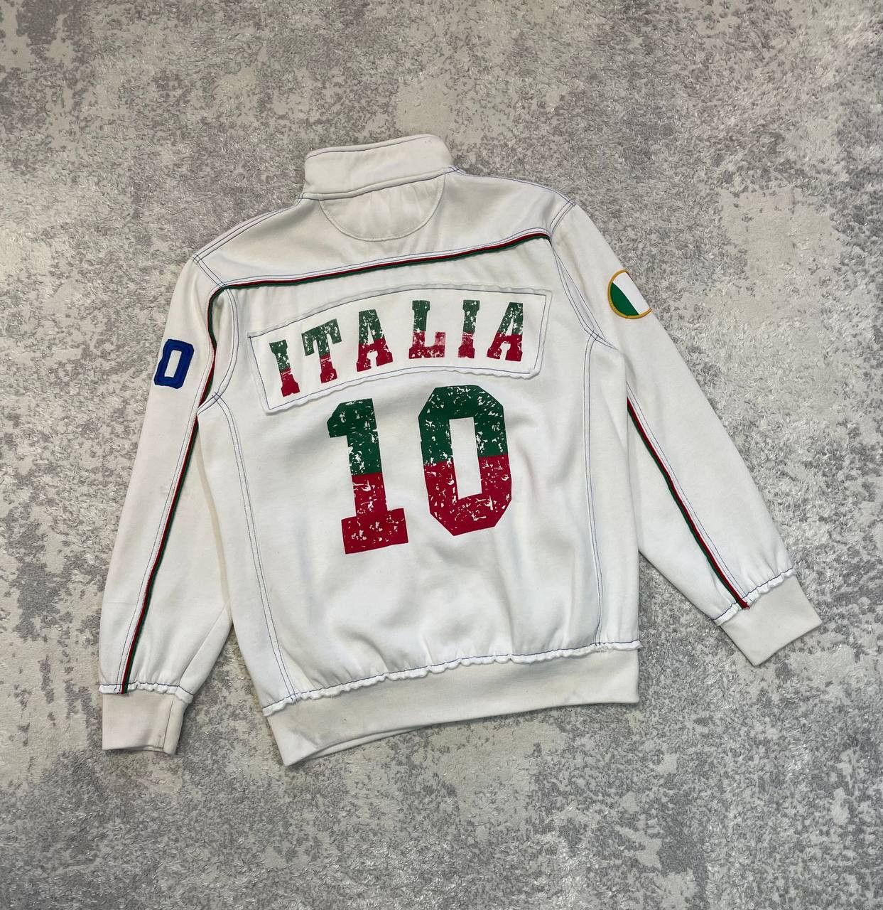 Other ITALIA VINTAGE Y2K ZIP UP Sweatshirt Size US M / EU 48-50 / 2 - 2 Thumbnail