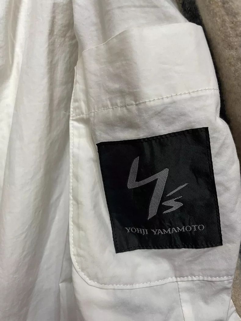 Yohji Yamamoto yohji Yamamoto Striped Wool Jacket Size US L / EU 52-54 / 3 - 6 Thumbnail