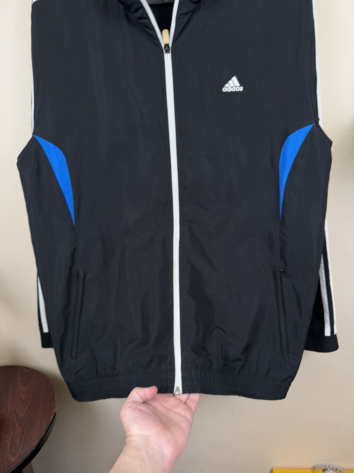 Adidas Vintage Adidas Track Jacket Windbreaker Spring Lightweight L Size US L / EU 52-54 / 3 - 11 Thumbnail