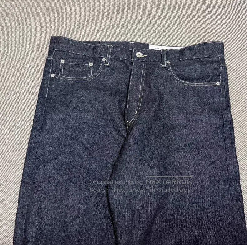 Neighborhood Neighborhood size L Raw Denim Straight Leg Casual Jeans Size US 27 - 3 Thumbnail