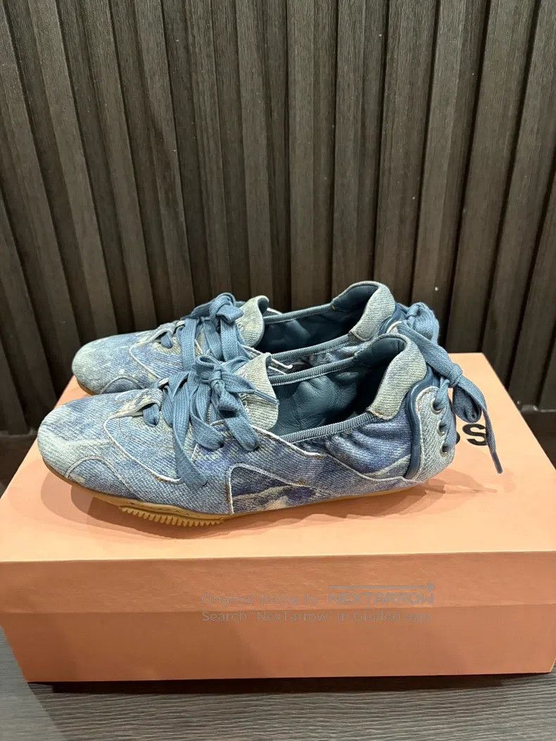Acne Studios Acne Studios Calf Leather Round-Toe Lace-Up Casual Ballet Size US 5.5 / IT 35.5 - 8 Thumbnail