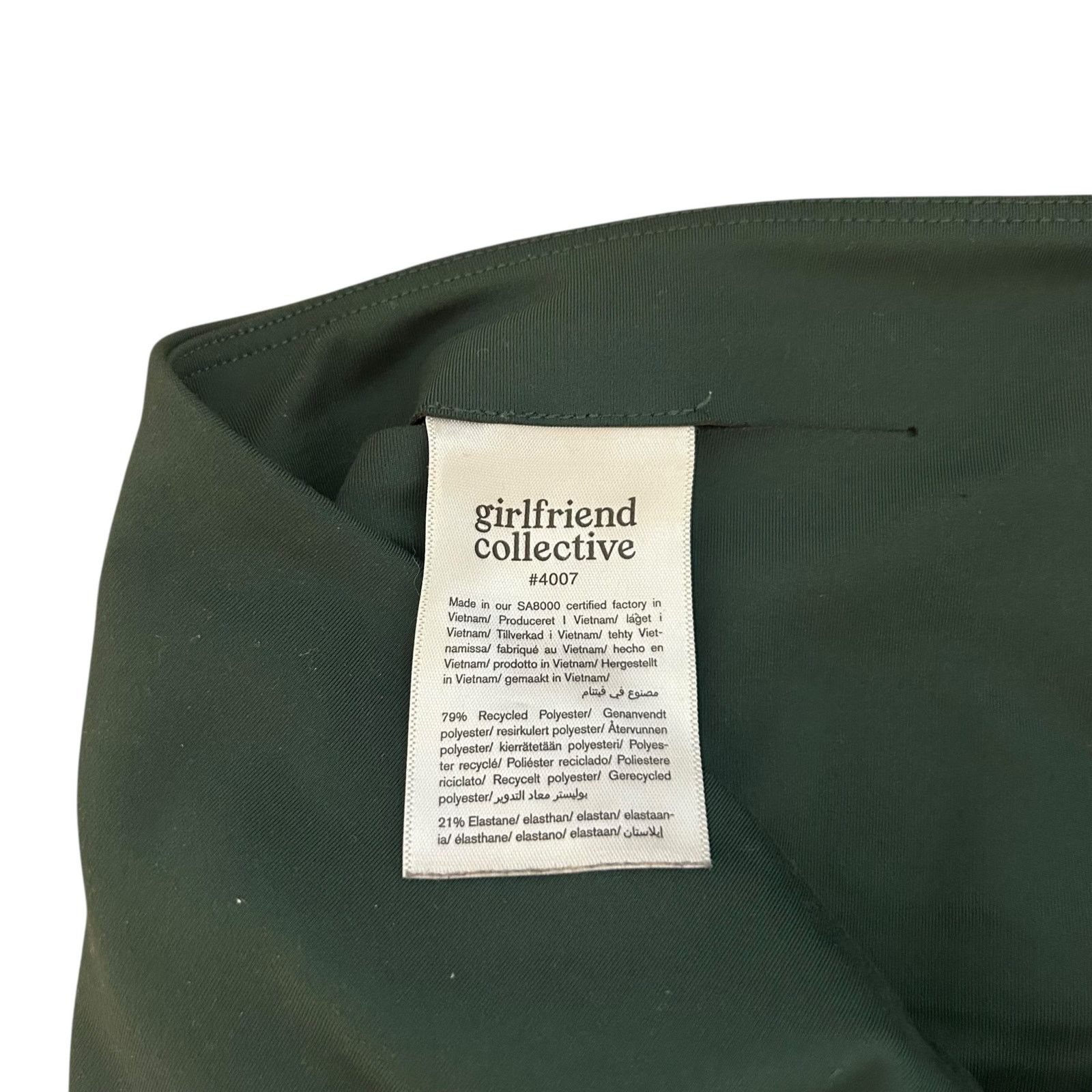 Girlfriend Collective Girlfriend Collective Green Leggings Sz S Size 27" / US 4 / IT 40 - 2 Thumbnail