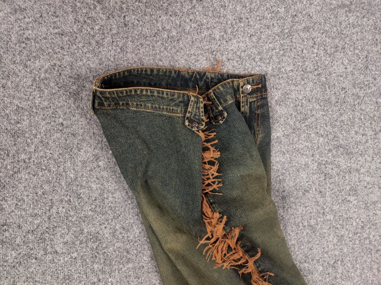 Vintage Vintage if six was nine style Faded denim Jeans Y2K l.g.b. Size US 30 / EU 46 - 12 Thumbnail