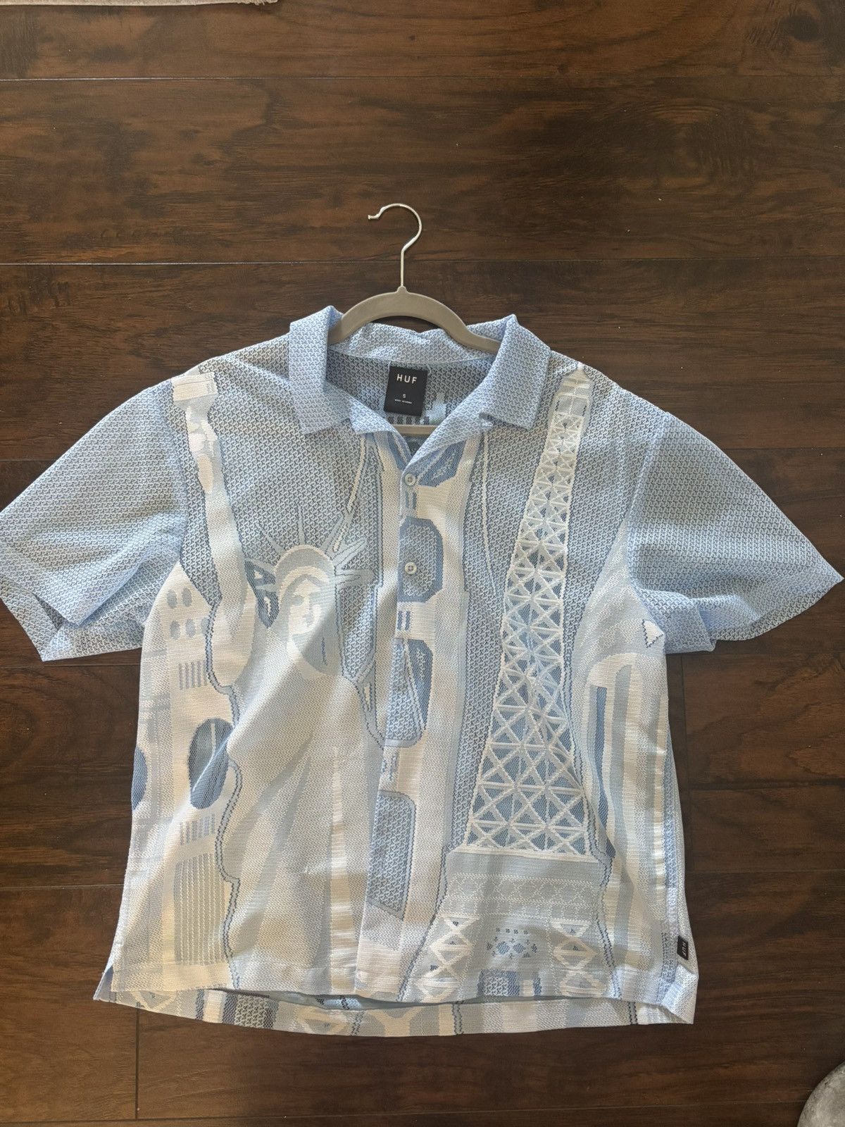 Huf HUF NYC Lace Button up Size US S / EU 44-46 / 1 - 1 Thumbnail