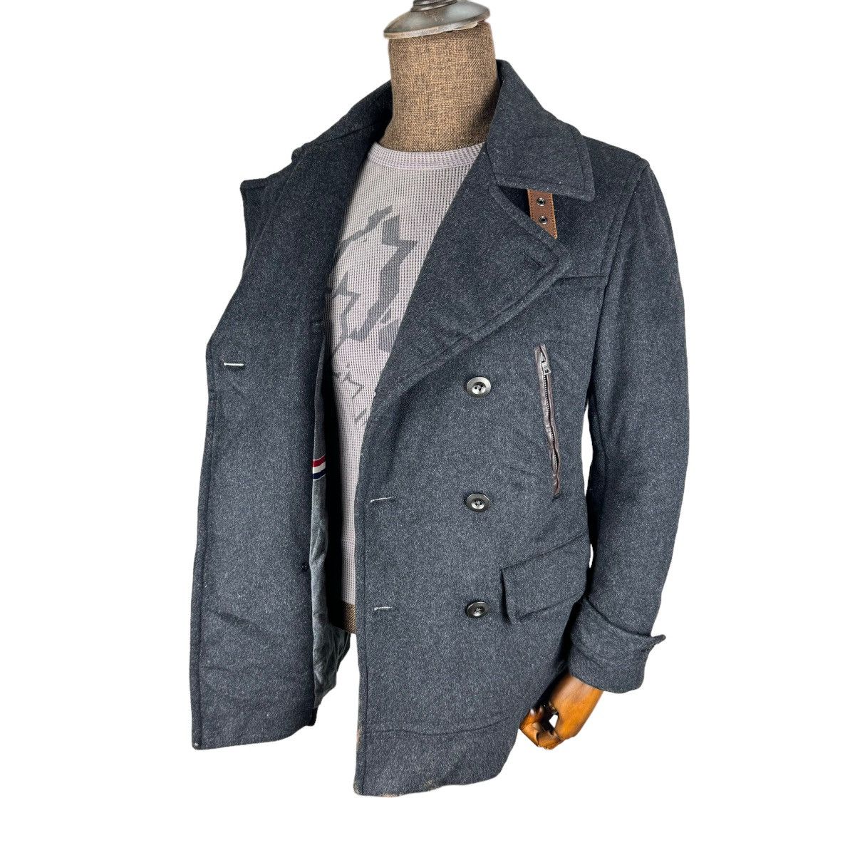 Beams Plus ☀️BEAMS LIGHT X MTT ITALY DOUBLE BREASTED JACKET Size US S / EU 44-46 / 1 - 3 Thumbnail