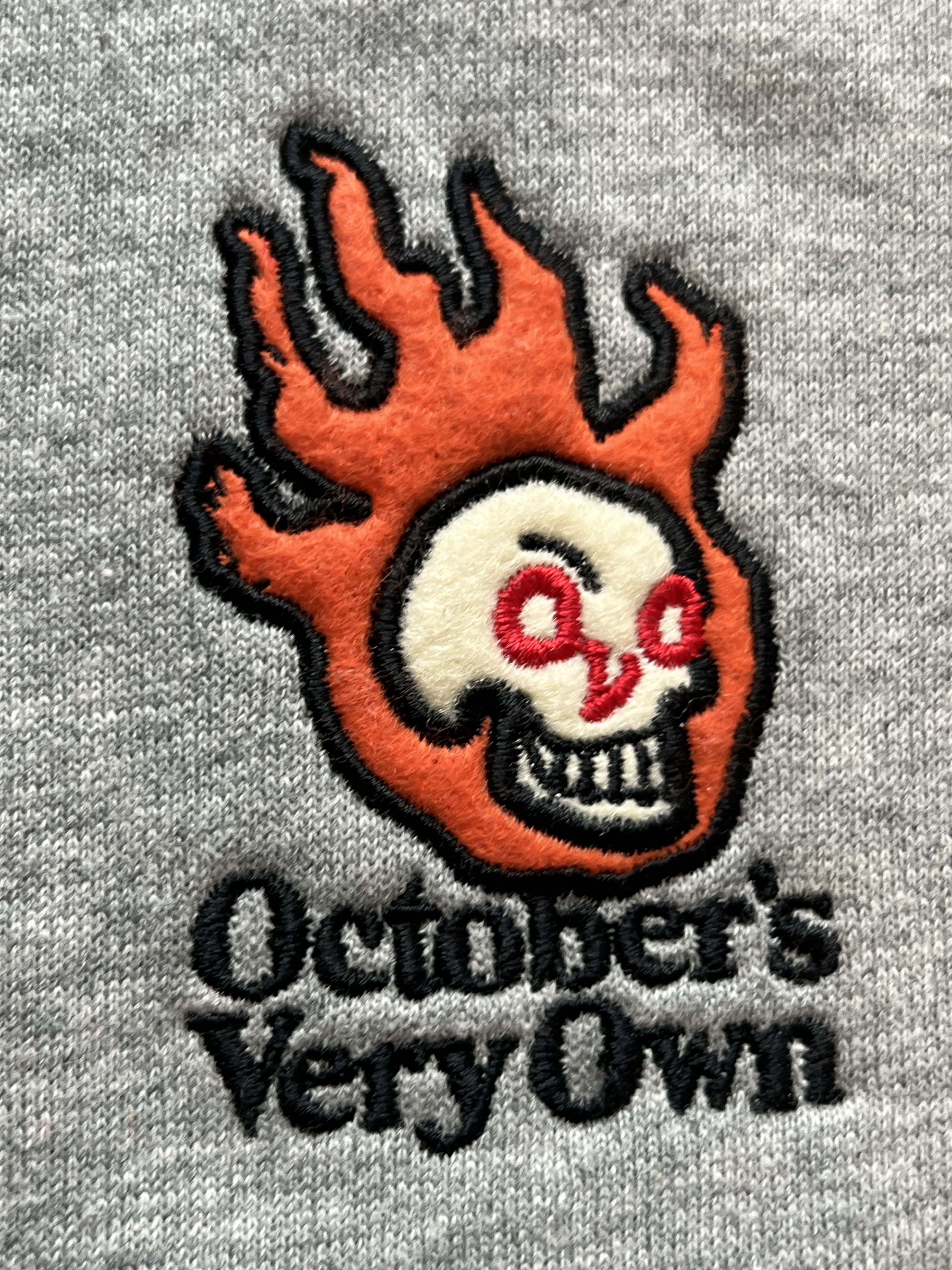 Drake 🦉 💀 🔥 OVO HOT EMBROIDERED SKULL CREWNECK Size US XXL / EU 58 / 5 - 2 Thumbnail