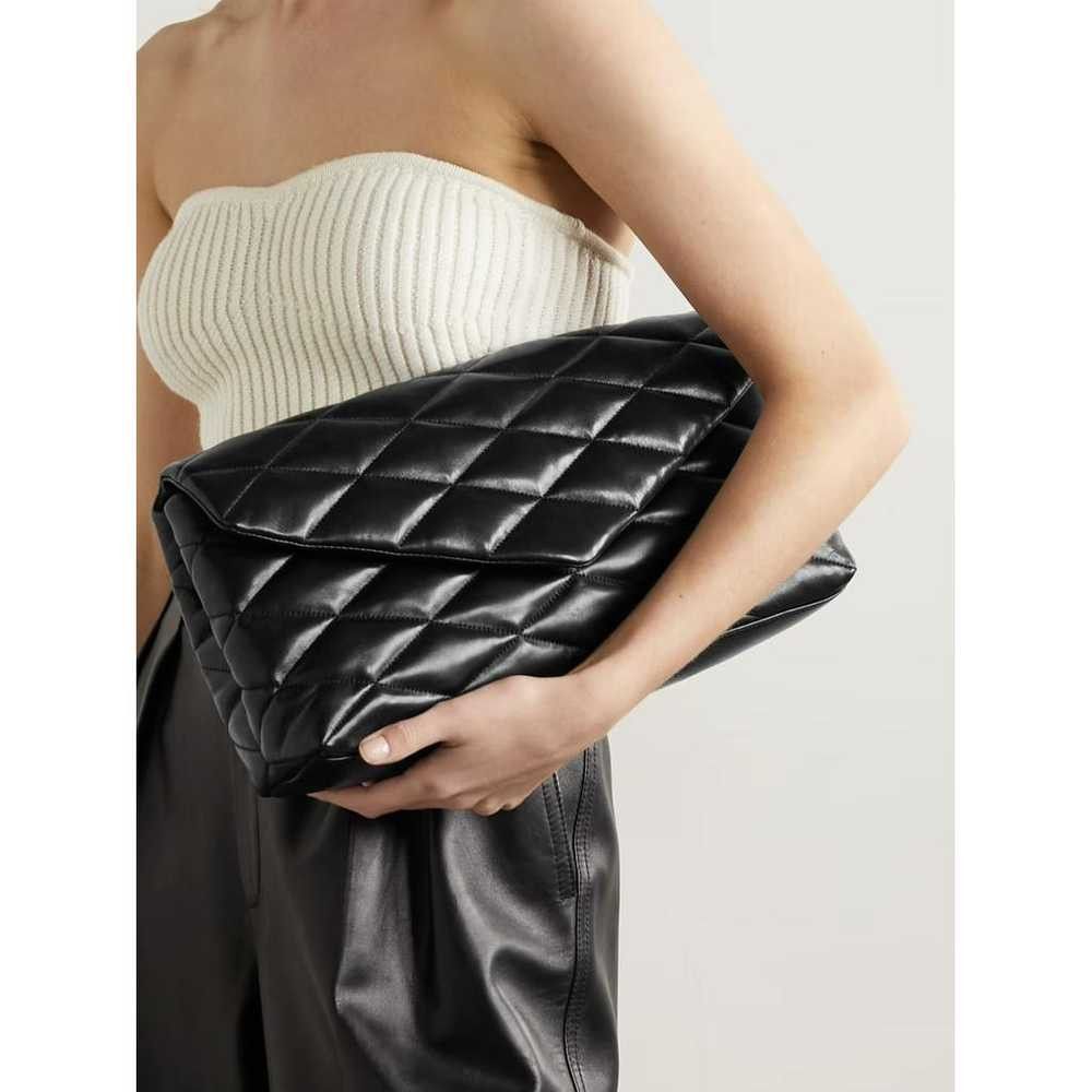 Saint Laurent Paris o1b1hav110924 Size: OS / Sade Large Clutch Canvas in Black Size ONE SIZE - 2 Thumbnail
