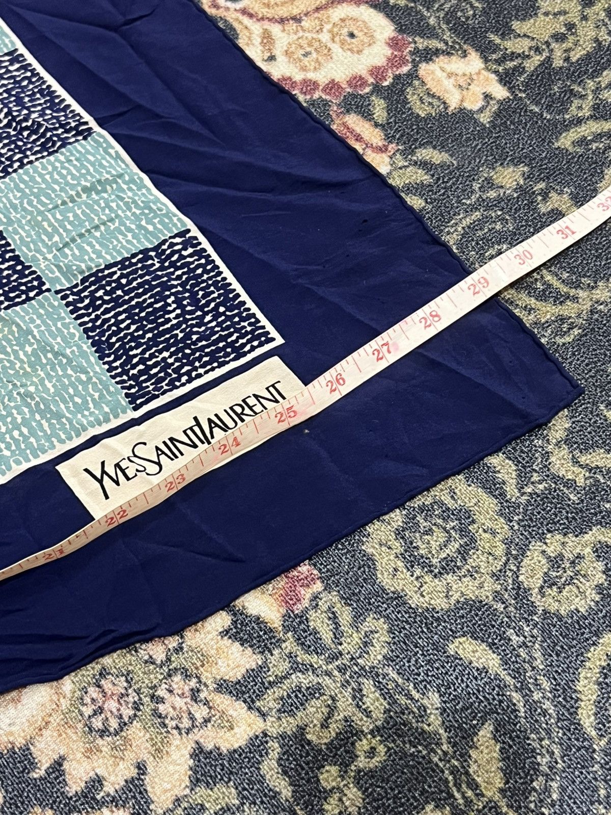 Vintage × Yves Saint Laurent YSL Yves Saint Laurent Scarf Size ONE SIZE - 6 Thumbnail