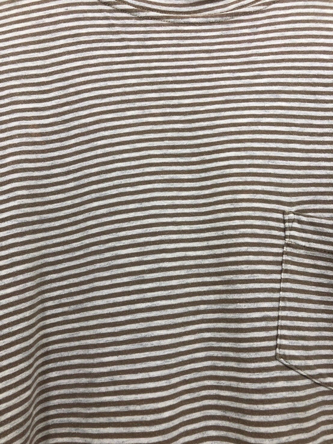 Stussy × Vintage Vintage 80-90's STUSSY striped Pocket shirt BN Size US XL / EU 56 / 4 - 5 Thumbnail