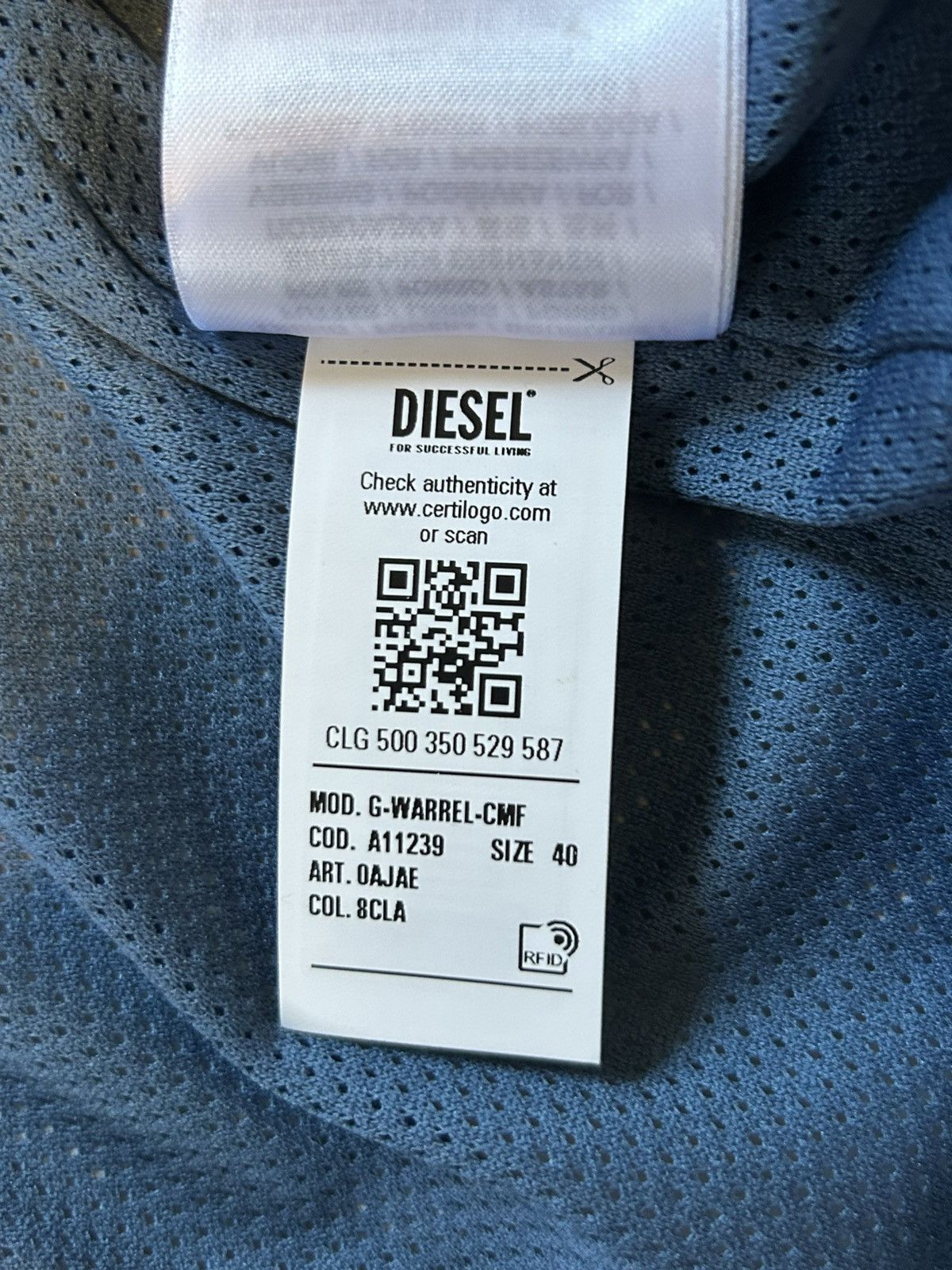 Diesel Diesel G-WARREL-CMF Giacca Multi regular printed jacket Size US M / EU 48-50 / 2 - 16 Thumbnail