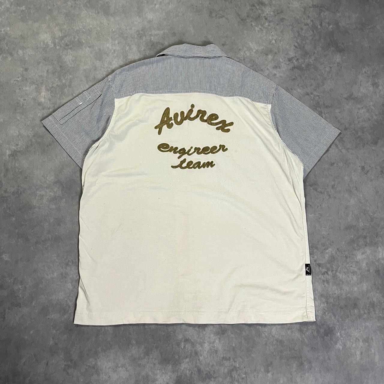 Kapital 2000s Avirex Hickory Embroidery Poem Work Shirt Ifsix Lgb Size US L / EU 52-54 / 3 - 2 Thumbnail