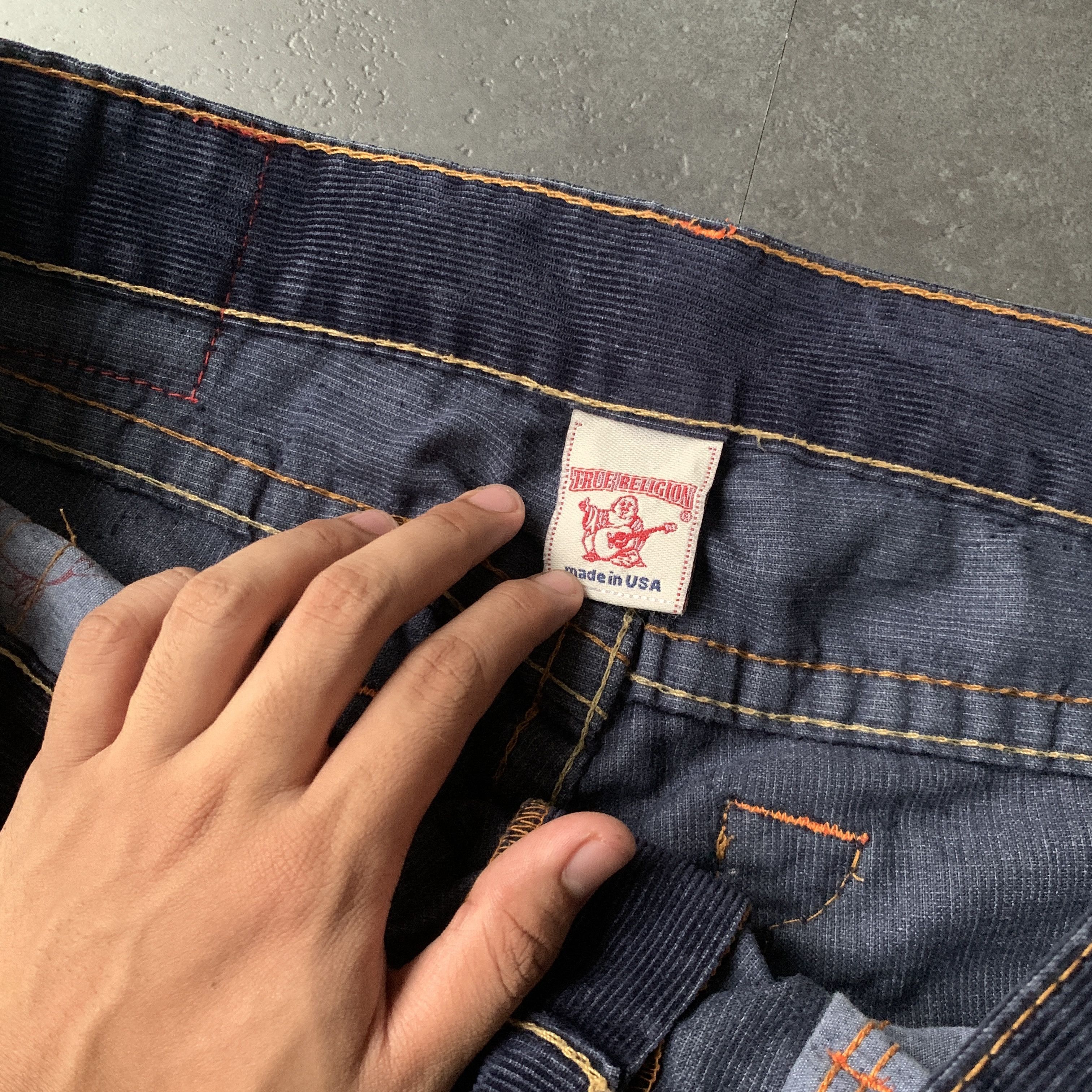 True Religion Vintage 2000s True Religion Bobby Corduroy Pants Size US 36 / EU 52 - 7 Thumbnail