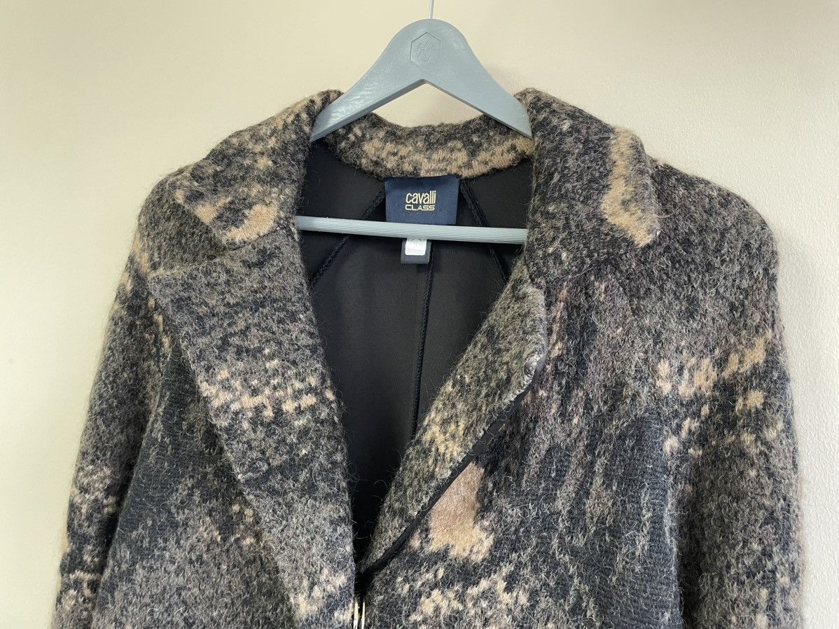 Cavalli Class Vintage Roberto Cavalli Class Women's Mohair Wool Coat Size S / US 4 / IT 40 - 2 Thumbnail