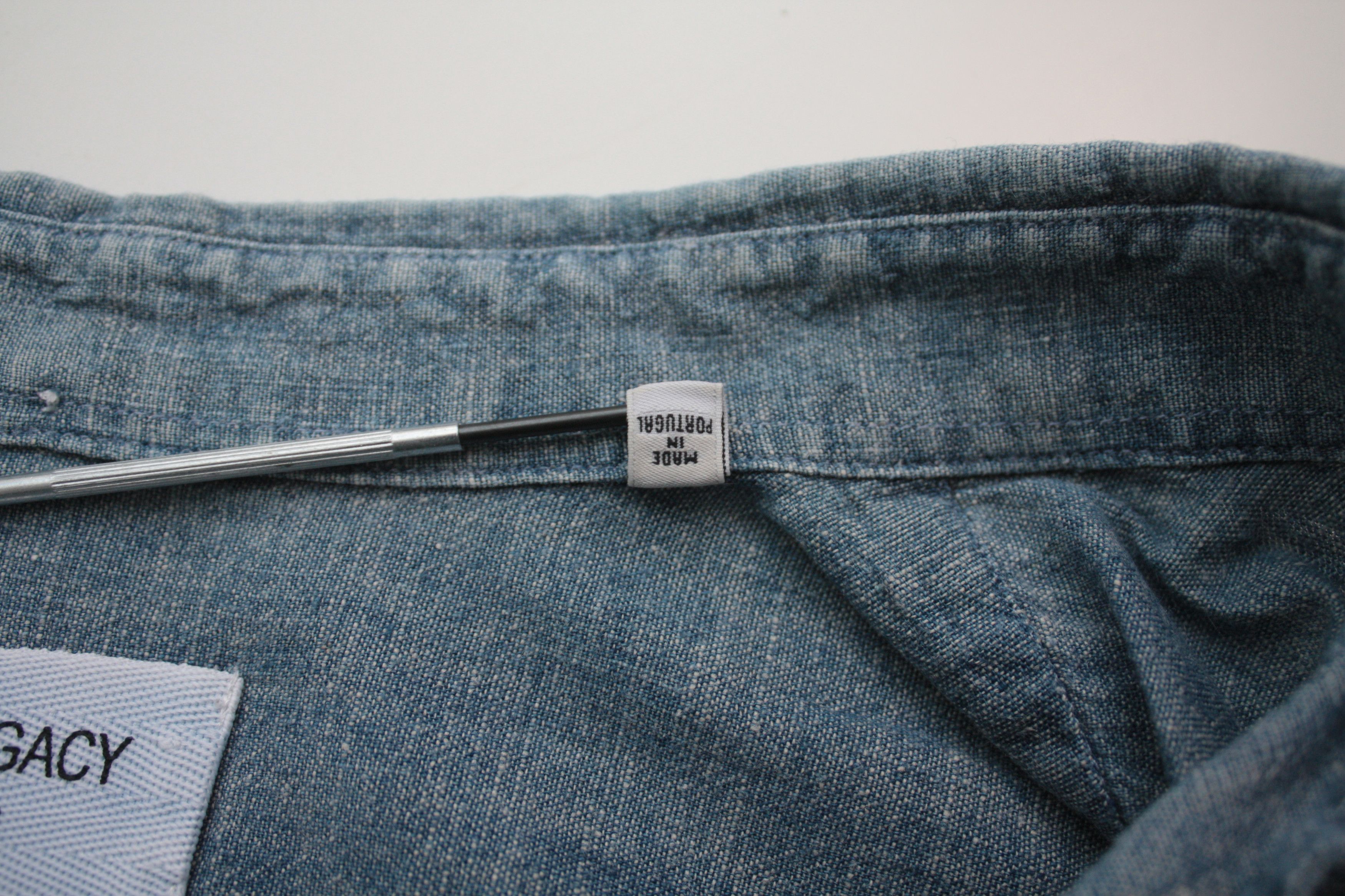 Our Legacy Our Legacy Blue Long Sleeve Shirt Men's Small Size US S / EU 44-46 / 1 - 8 Thumbnail