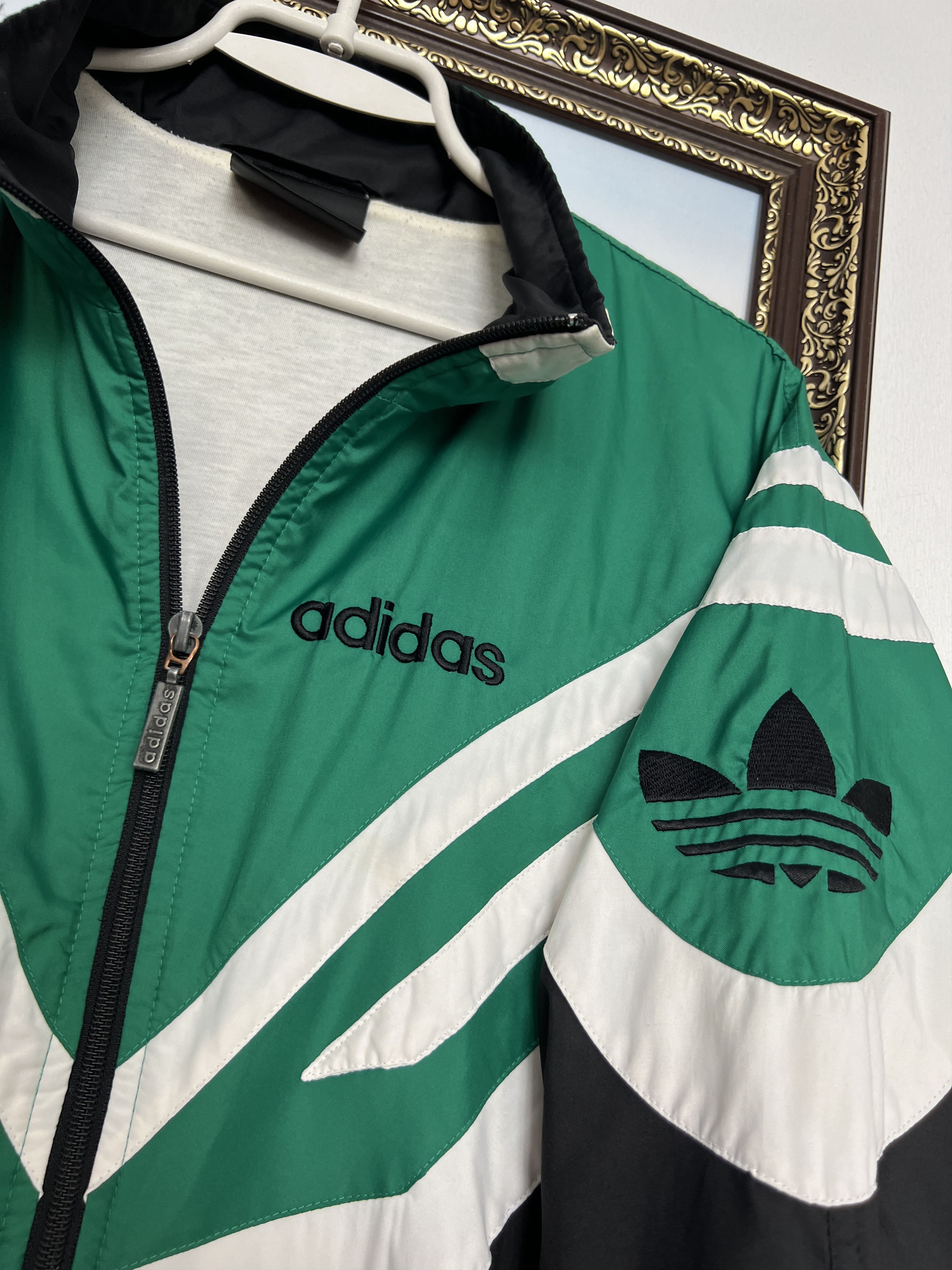 Adidas Vintage 90's Adidas Panathinaikos Football Template Jacket Size US M / EU 48-50 / 2 - 3 Thumbnail