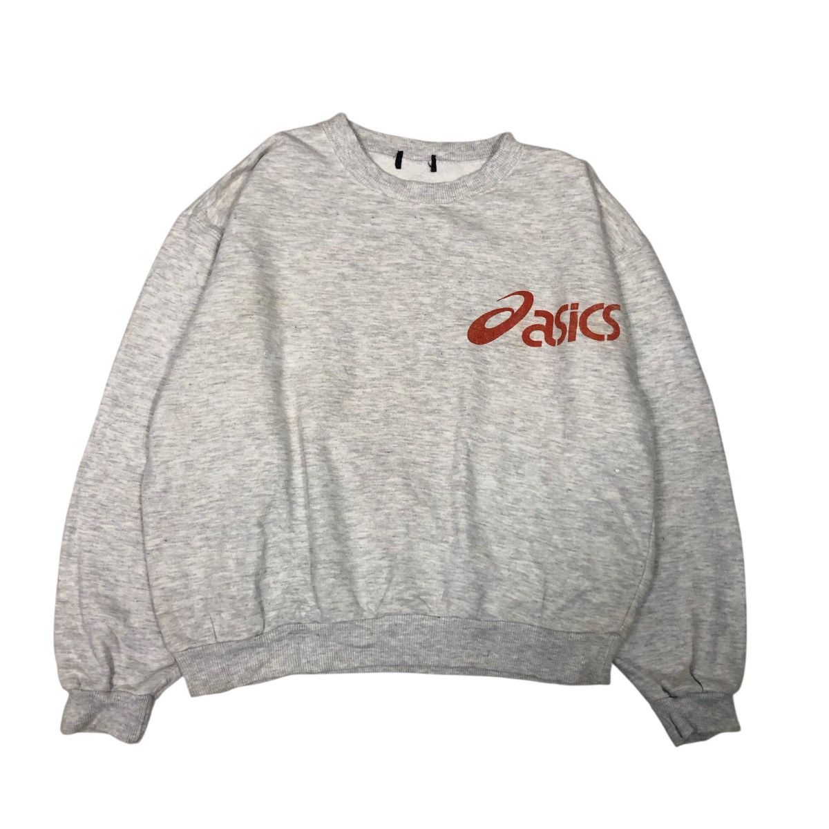 Asics 📌Vintage Sweatshirt Crewneck Asics Big Log Size US M / EU 48-50 / 2 - 1 Thumbnail