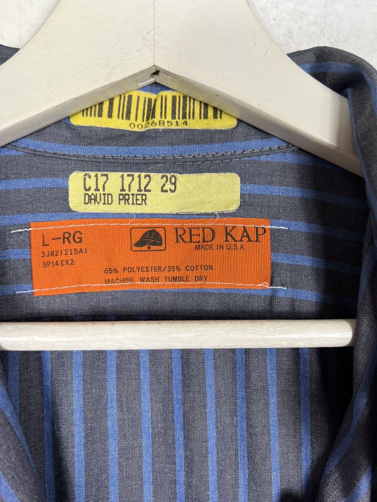 Vintage 🔥 VINTAGE RED KAP SHIRT MADE IN USA Size US L / EU 52-54 / 3 - 13 Thumbnail
