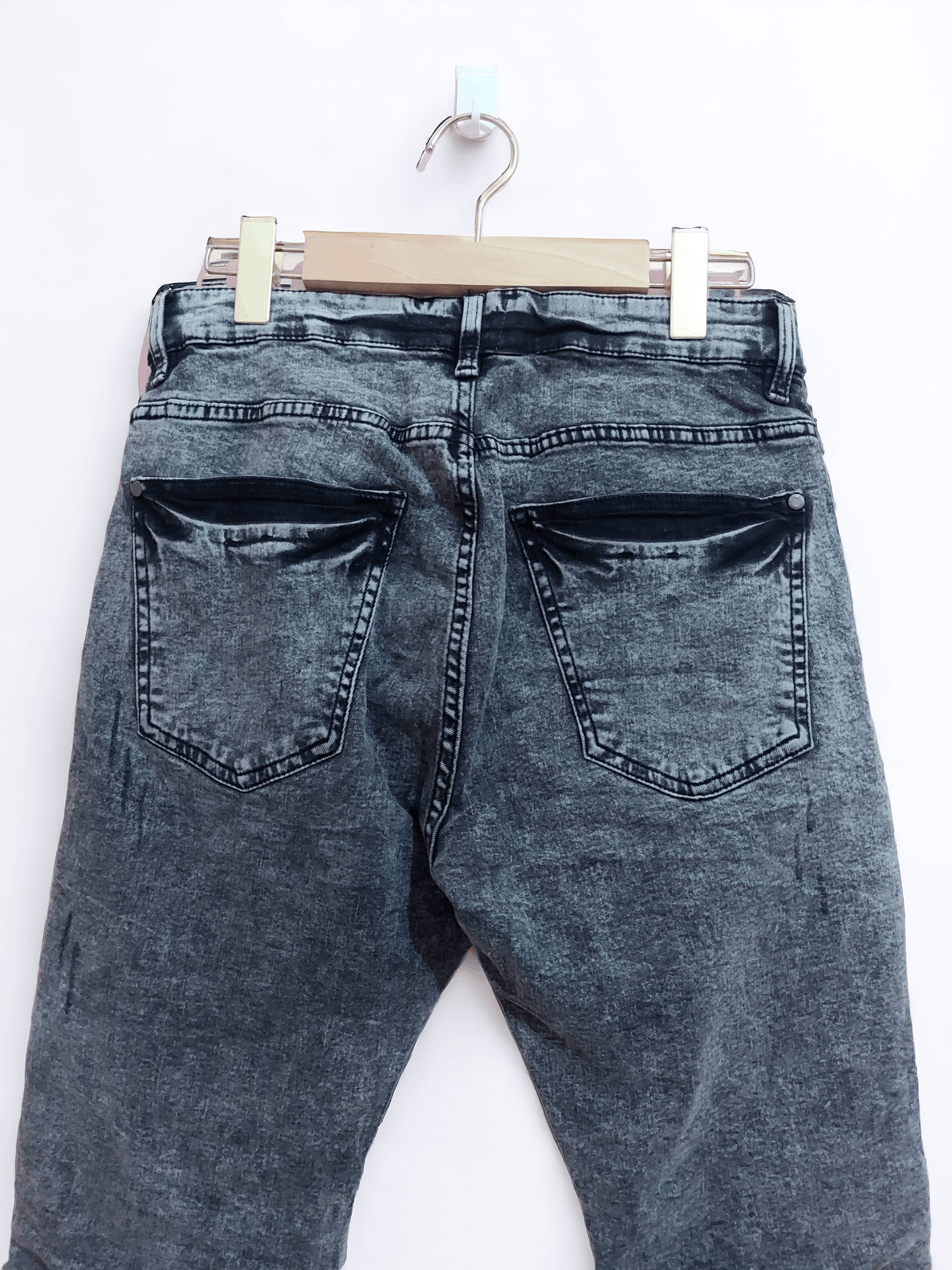 Vintage H&M Seditionaries Double Knee Denim Size US 30 / EU 46 - 8 Thumbnail