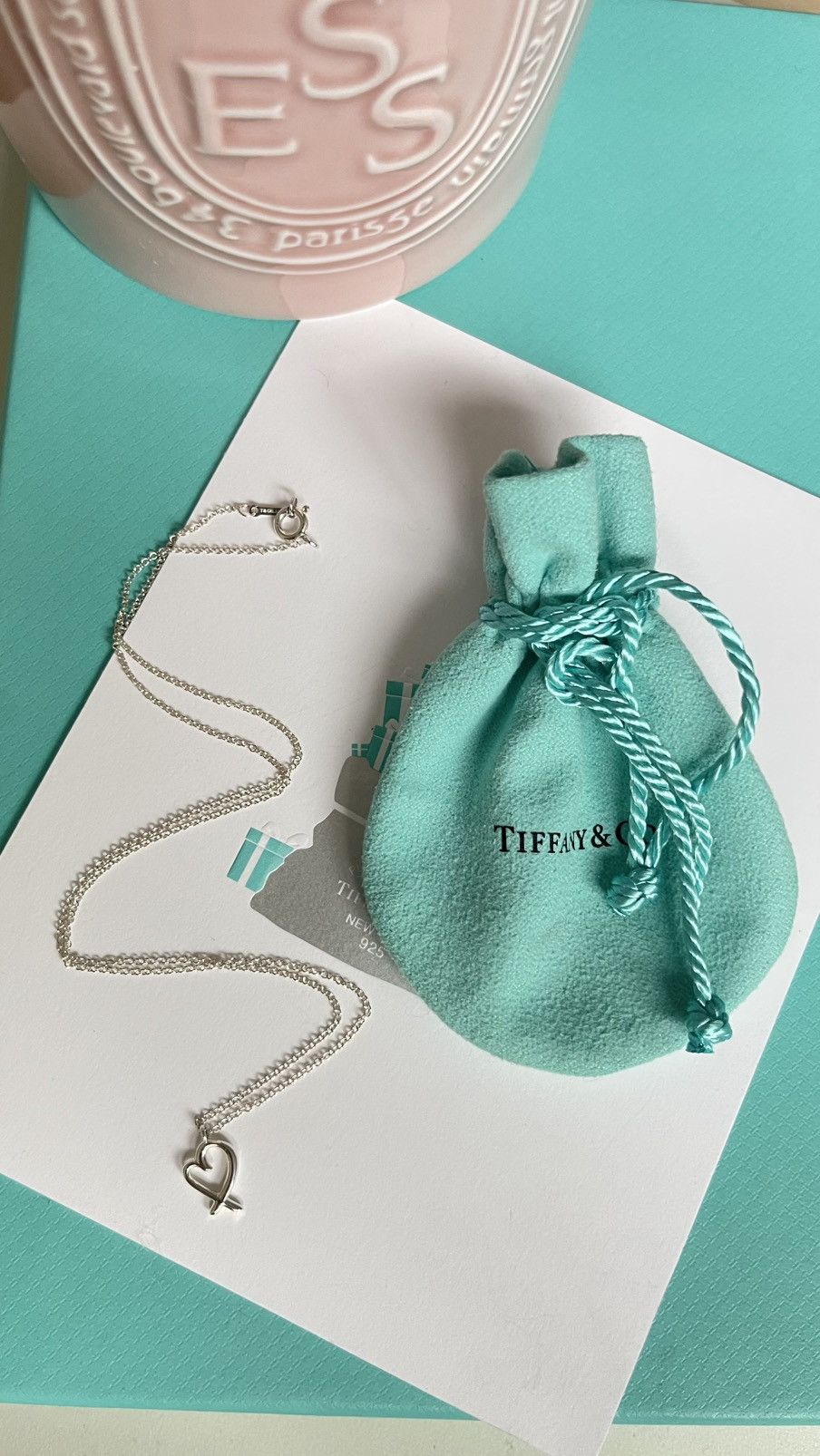 Tiffany & Co. Tiffany & Co Paloma Picasso Heart Pendant Mini 16” NEW $310 Size ONE SIZE - 3 Thumbnail