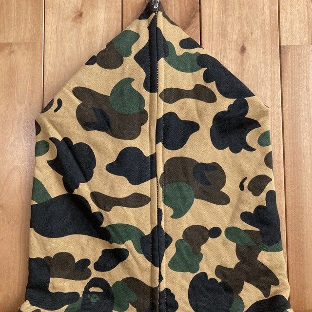 Bape BAPE LOGO RHINESTONE RELAXED FIT FULL ZIP HOODIE 1st Camo Size US L / EU 52-54 / 3 - 6 Thumbnail