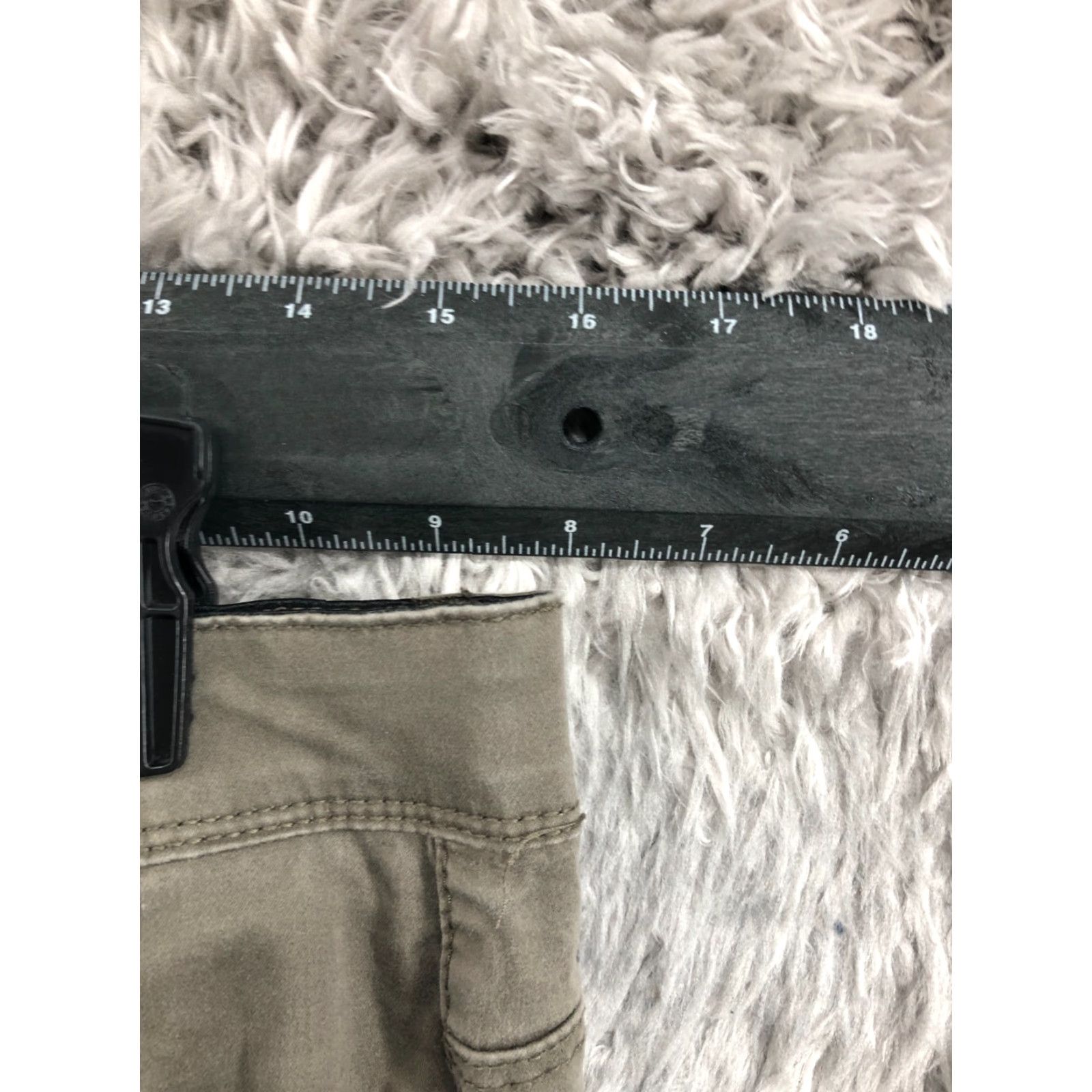 Vintage Angels Womens Pants Size 10 Mid Rise Skinny Ankle Green Size 32" / US 10 / IT 46 - 2 Thumbnail