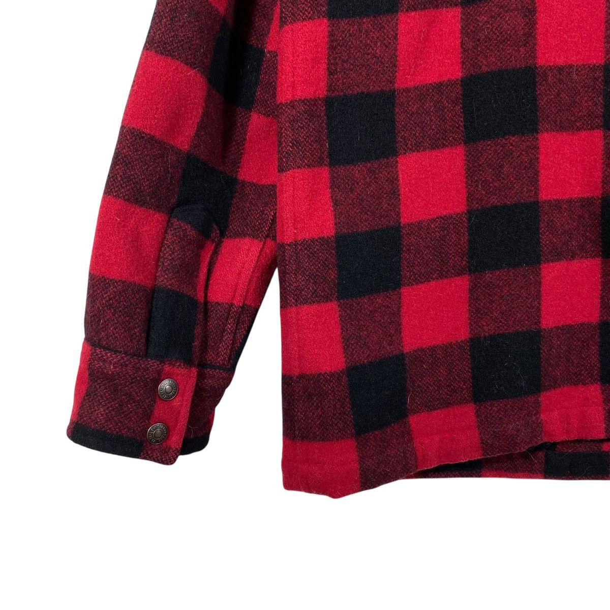Levi's Vintage Levis Buffalo Check Cpo Wool Jacket L Size Size US L / EU 52-54 / 3 - 12 Thumbnail