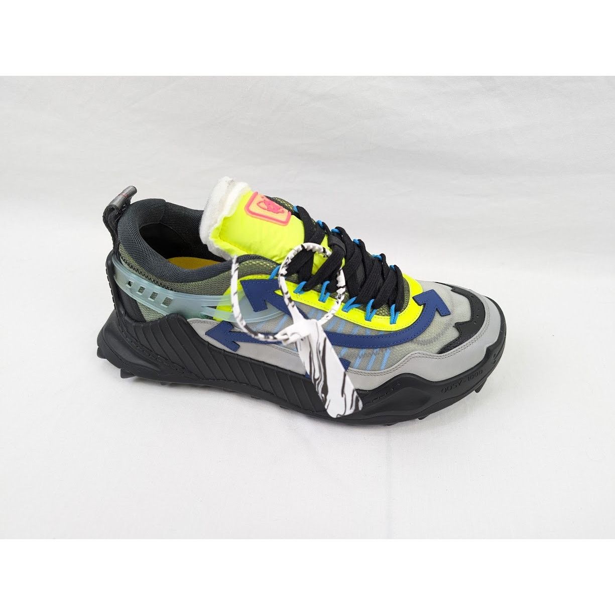 Off-White o1rshd1 Odsy 1000 Combo Sneakers in Black/Purple Size US 11 / EU 44 - 2 Thumbnail