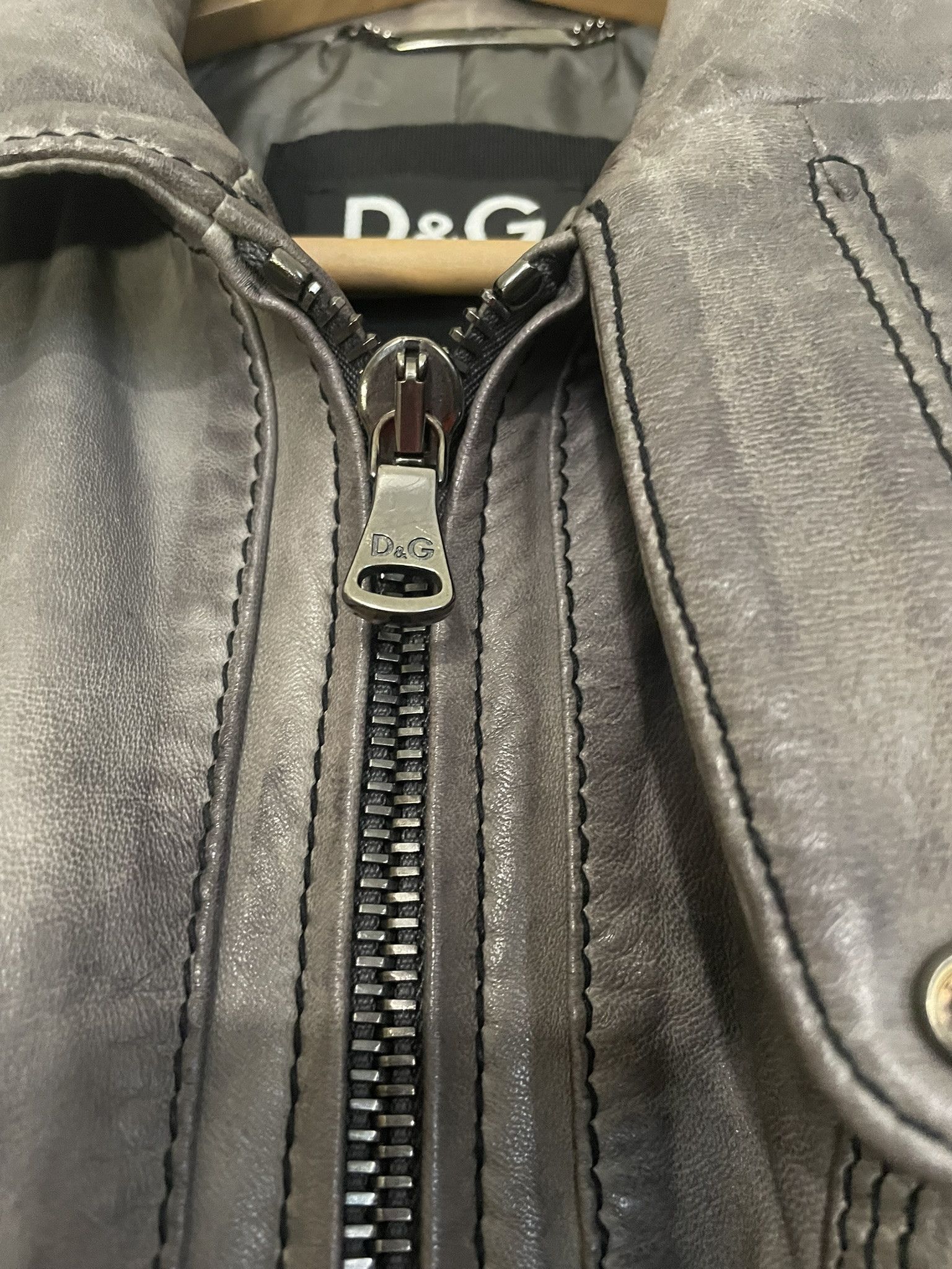 Dolce & Gabbana D&G leather jaket Size US L / EU 52-54 / 3 - 6 Thumbnail