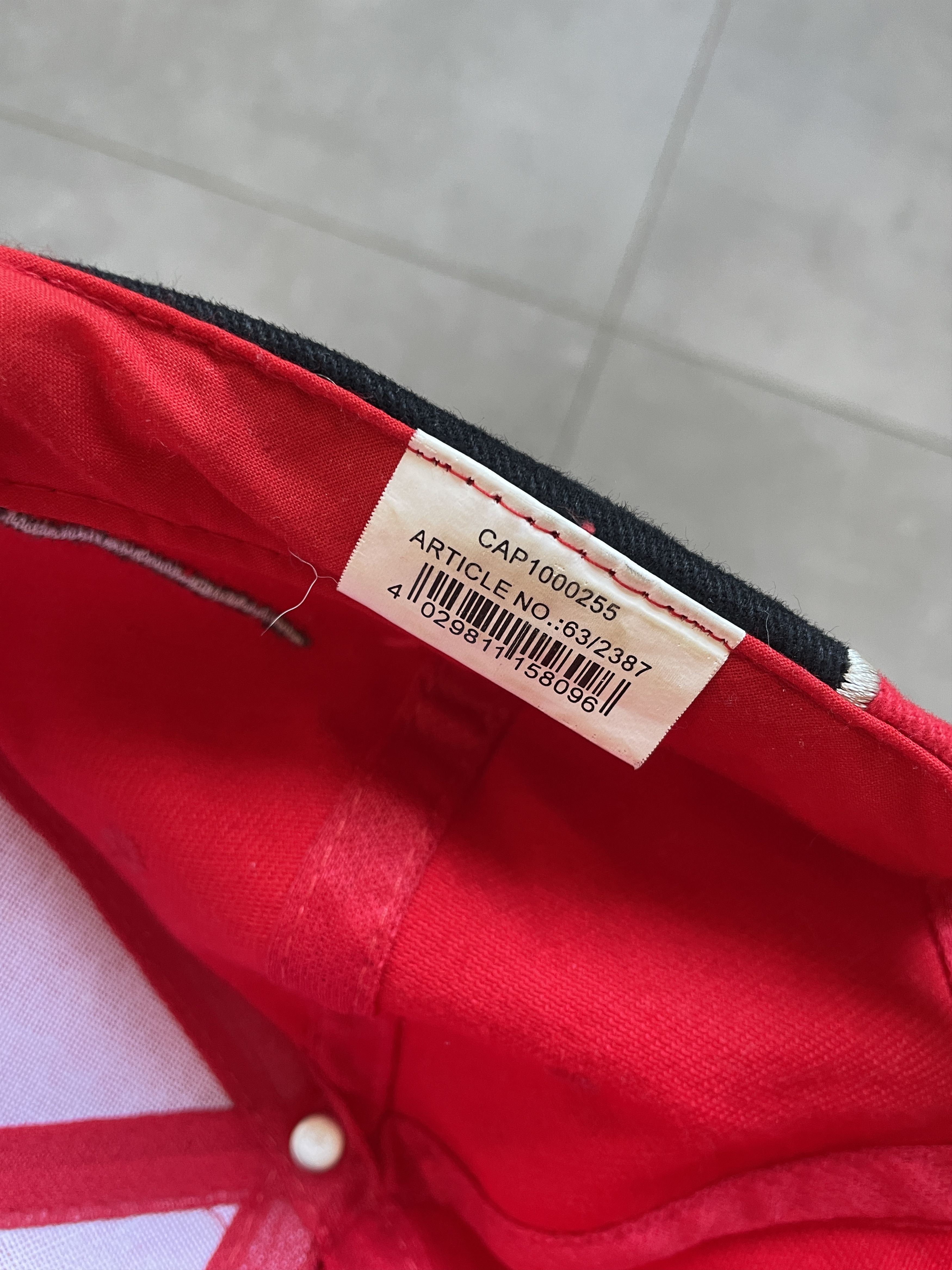 Vintage VINTAGE AVANT GARDE FLAME RED 77 CAP Size ONE SIZE - 3 Thumbnail