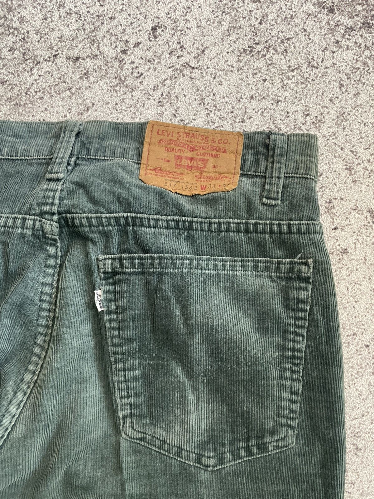 Levi's Vintage 80s Levis 517 Corduroy Flare Jeans Size US 33 - 6 Thumbnail