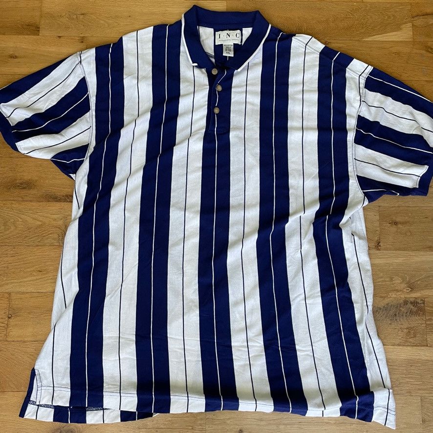 I.N.C × Vintage I.n.c Fashionable Polo Shirt Large Size 2xl Tall Size US XXL / EU 58 / 5 - 1 Thumbnail