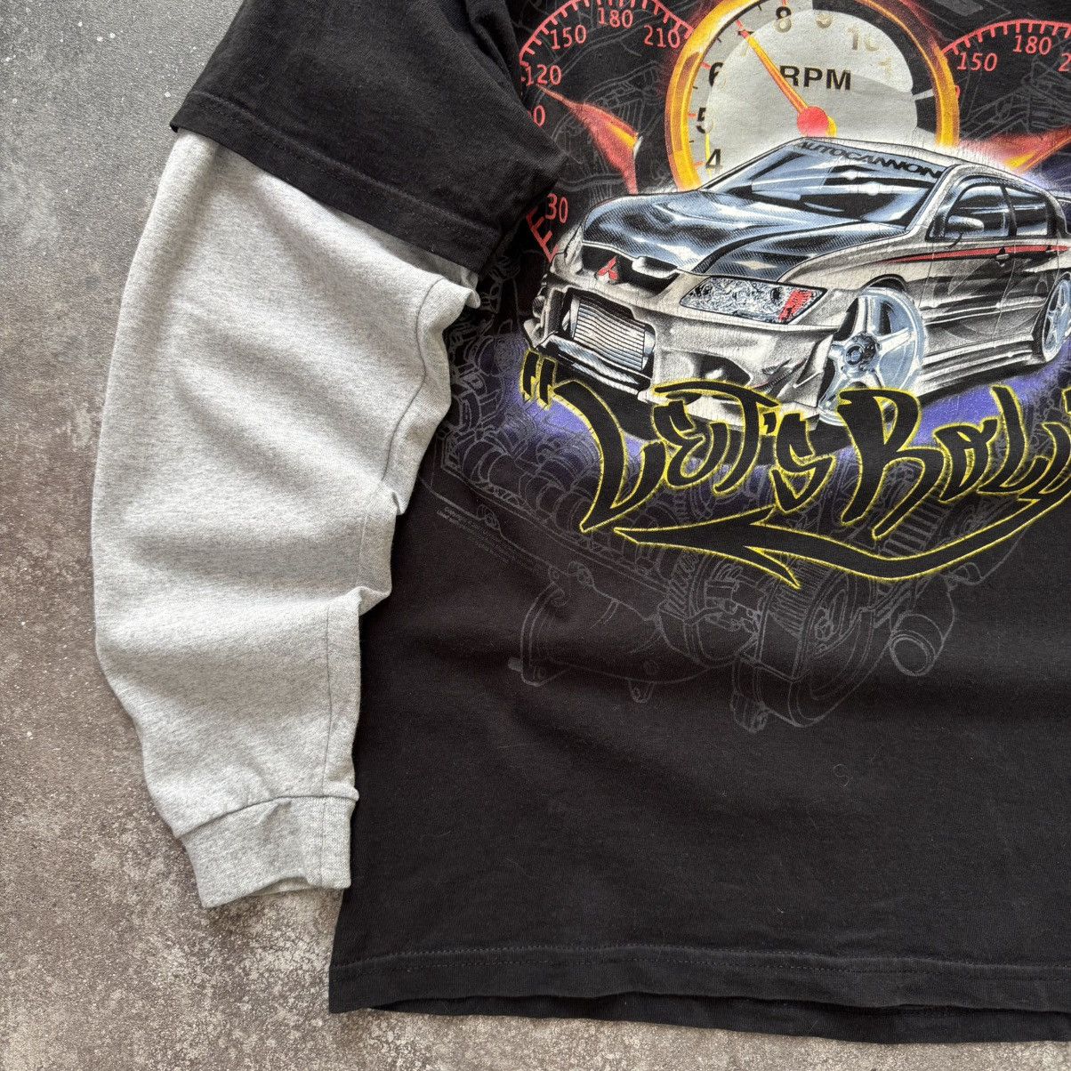 Hysteric Glamour Vintage Cars Printed Y2K Long Sleeve Shirt Size US M / EU 48-50 / 2 - 5 Thumbnail