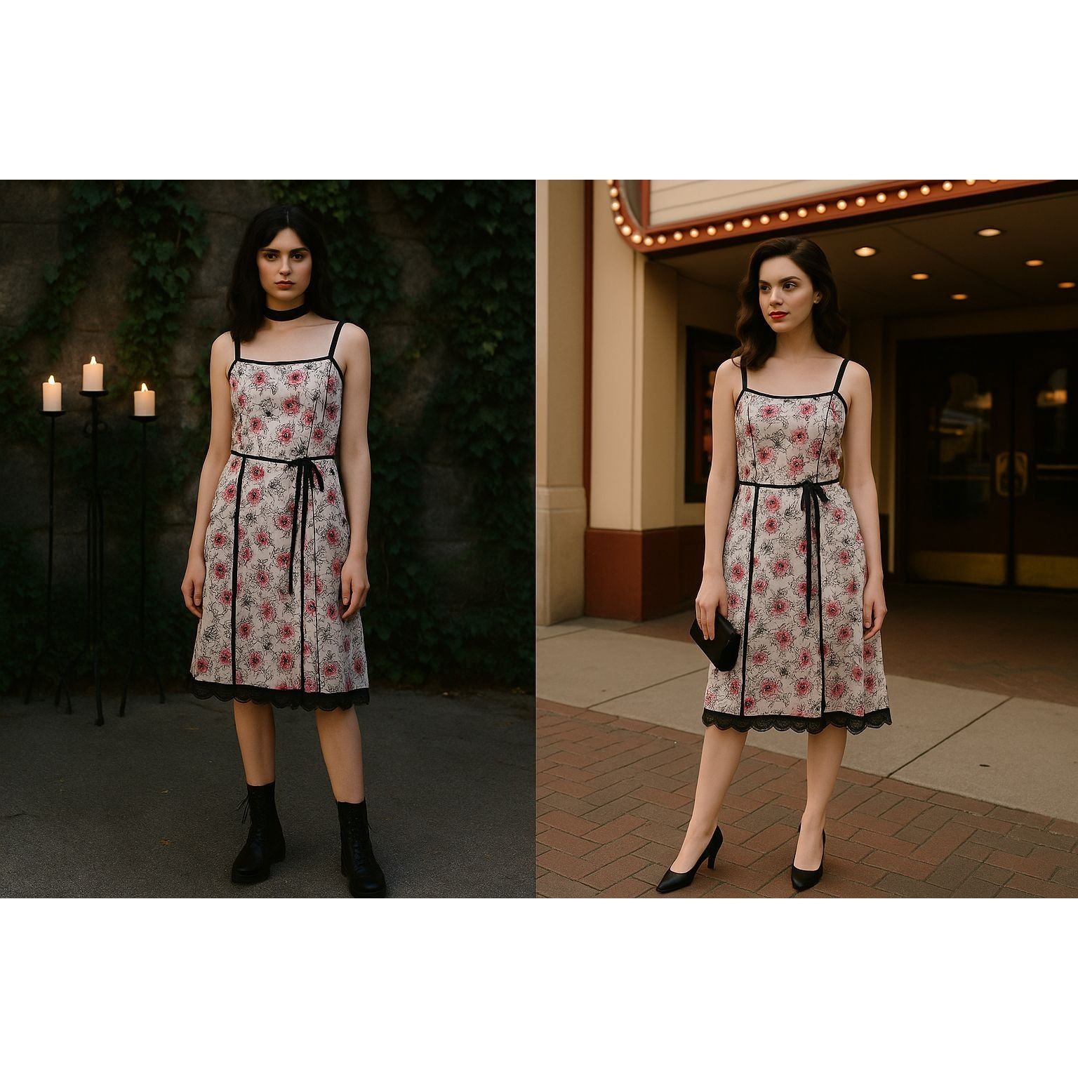 Other Sag Harbor Woman Rose Print Dress Size 12 Romantic Cottageco Size XL / US 12-14 / IT 48-50 - 1 Thumbnail