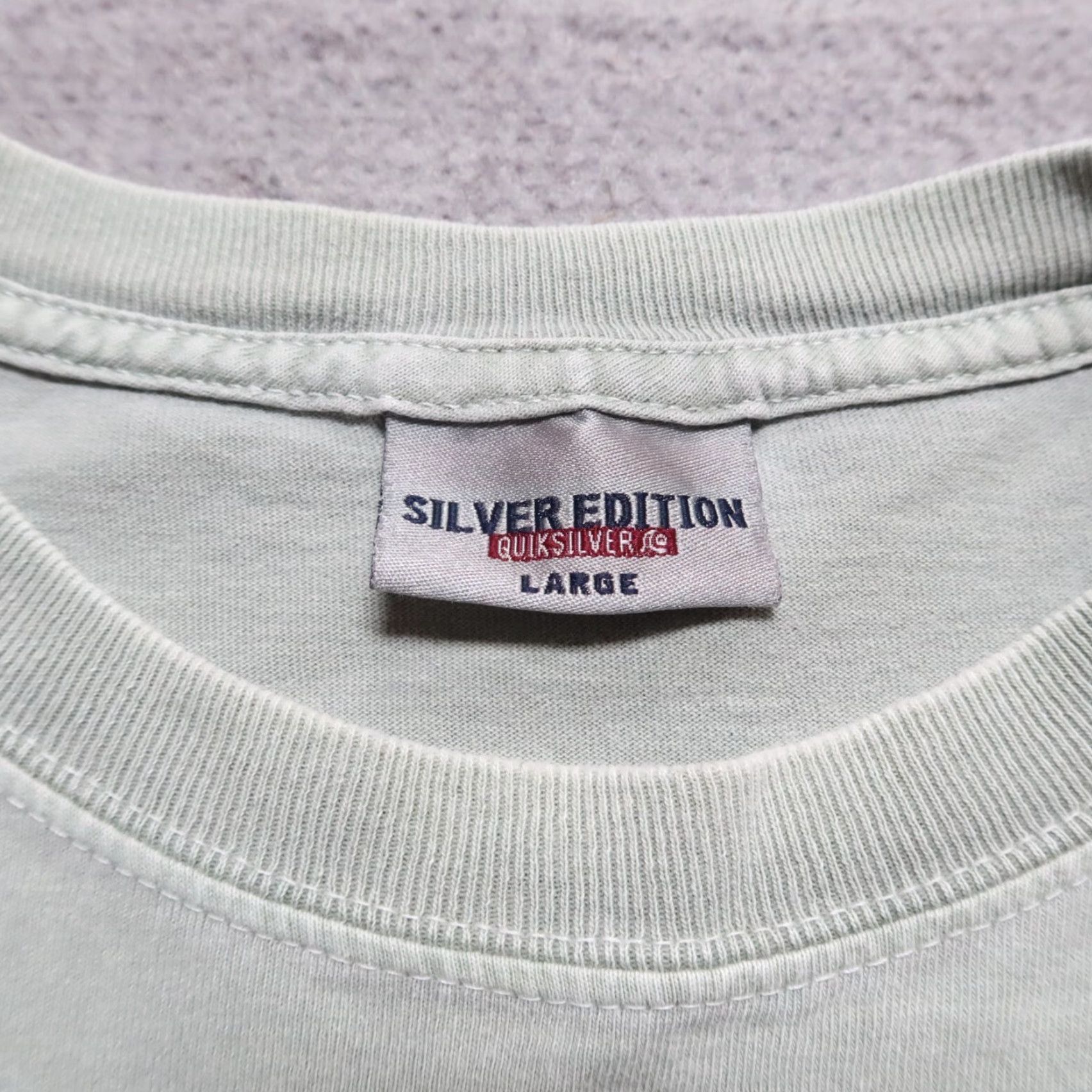 Quiksilver Vintage Quiksilver Longsleeve Shirt L Men Green 90s Edition Surf Skate/Silver Edition Shirt Size US L / EU 52-54 / 3 - 6 Thumbnail