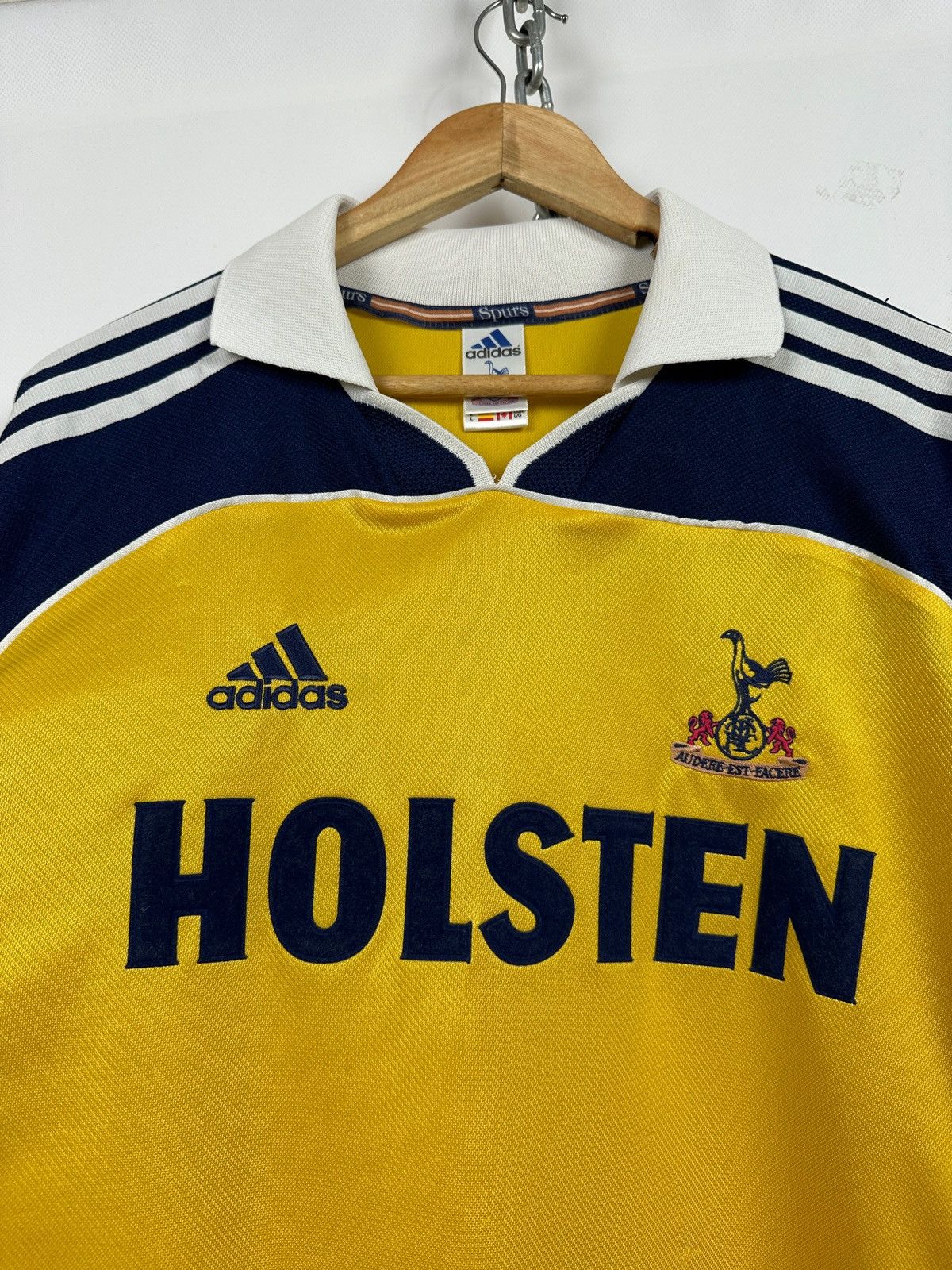 Adidas 1999/00 Adidas Tottenham Hotspur Vintage Away Jersey Size US L / EU 52-54 / 3 - 7 Thumbnail