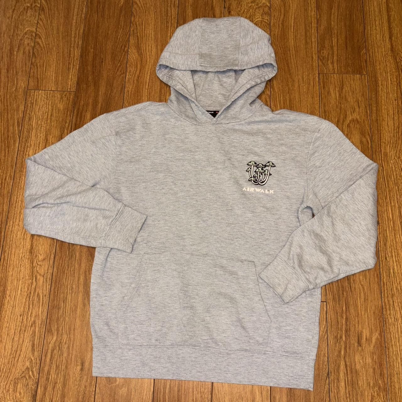 Airwalk Airwalk grunge skater hoodie with skulls and mushrooms Size US M / EU 48-50 / 2 - 6 Thumbnail