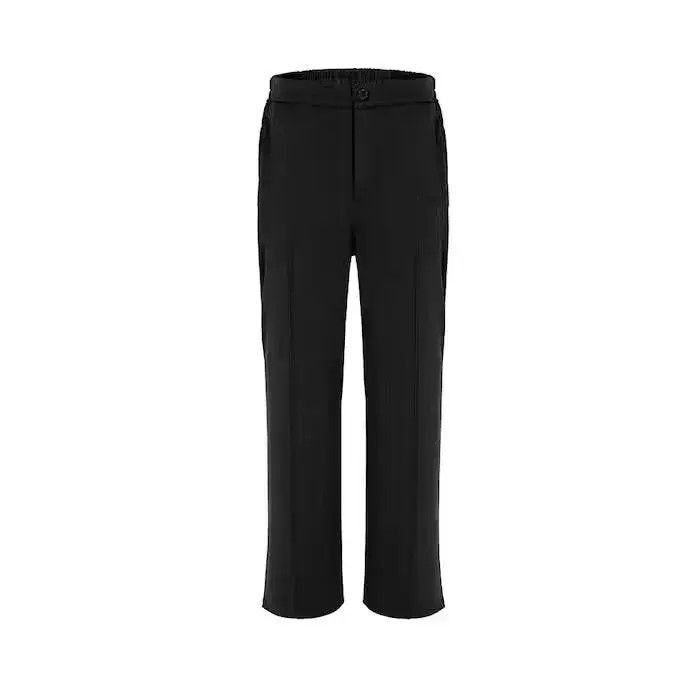 Japanese Brand Black Color Straight Suit Pant Size US 32 / EU 48 - 5 Thumbnail