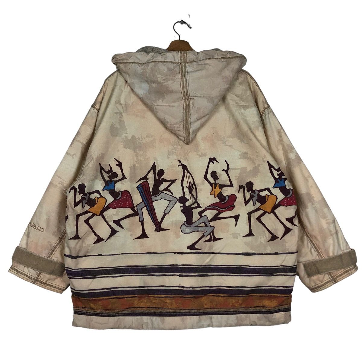 Japanese Brand 🔥VTG ANORAK HUNTING JACKET NAVAJO DESIGN LINEA PALIO ITALY Size US L / EU 52-54 / 3 - 13 Thumbnail