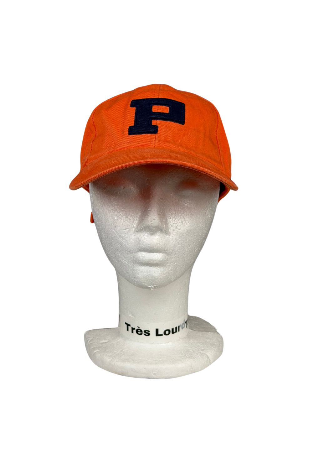 Polo Ralph Lauren Vintage Polo Sport Ralph Lauren Orange P Logo Strapback Cap Size ONE SIZE - 5 Thumbnail