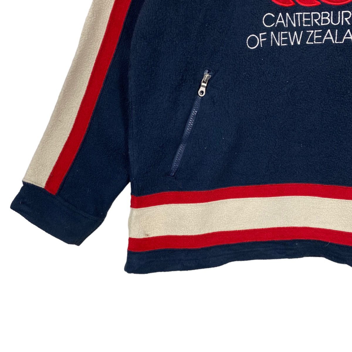 Canterbury of New Zealand × Vintage Vintage 90s Canterbury Of New Zealand Halfzip Fleece Hoodies Size US M / EU 48-50 / 2 - 6 Thumbnail