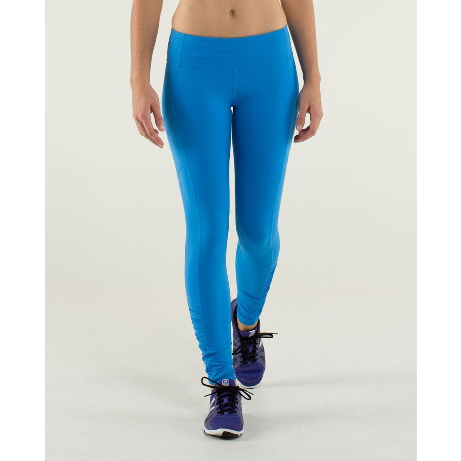 Lululemon Lululemon Speed Tight Luxtreme Cornflower Legging Ruched Run Size 32" / US 10 / IT 46 - 3 Thumbnail