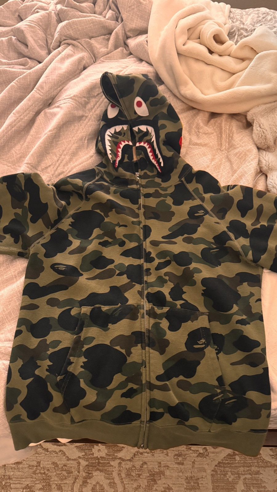 Bape Bape Shark Hoodie Size US XL / EU 56 / 4 - 1 Thumbnail