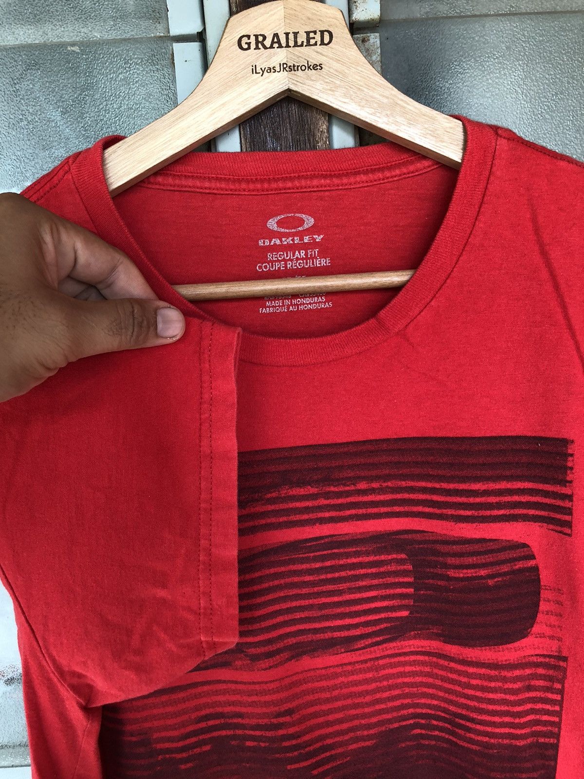 Oakley Vintage Oakley Harizon O Red Shirt Tee Size US M / EU 48-50 / 2 - 4 Thumbnail